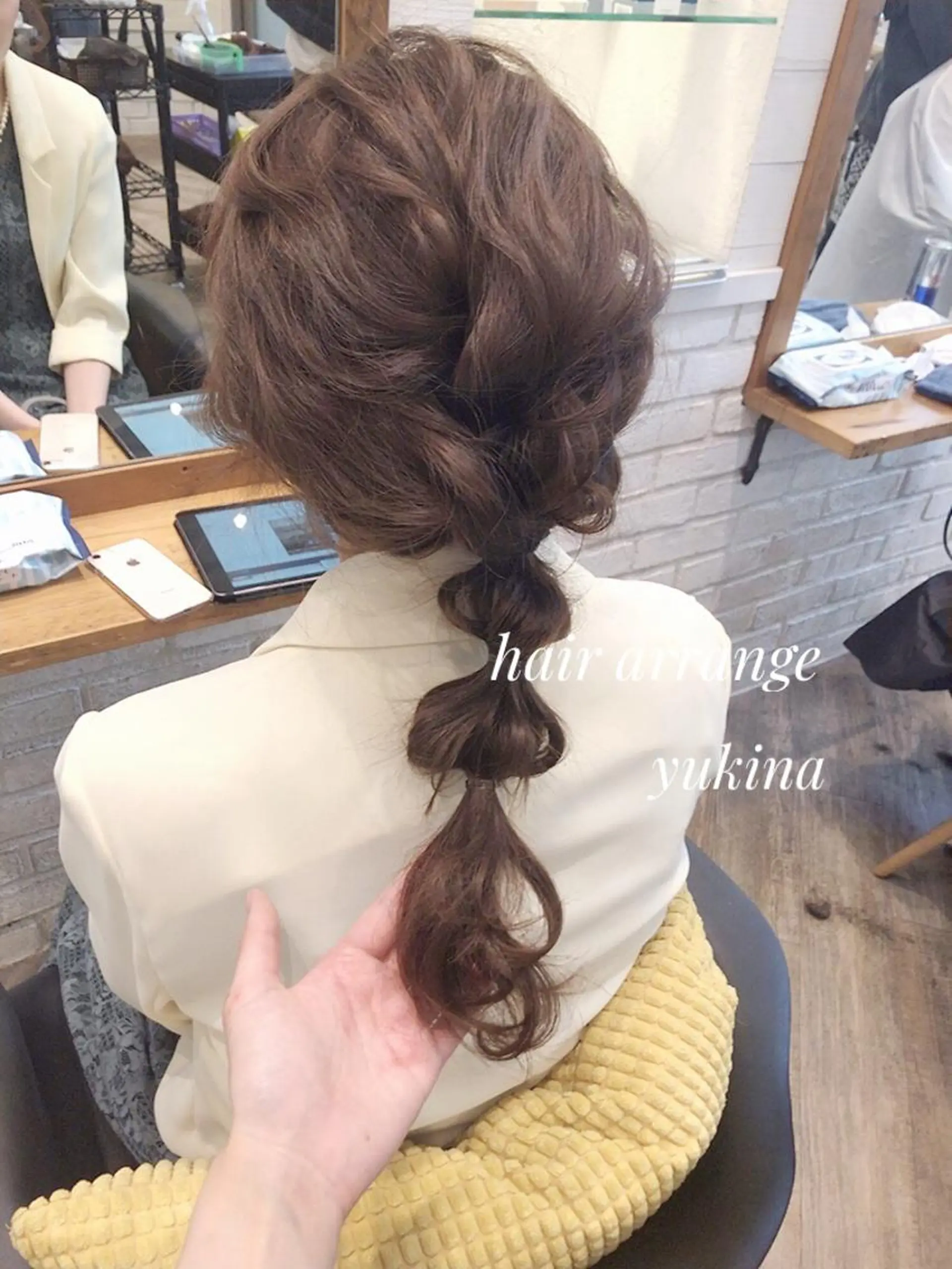 ロング ヘアセット Hair Salon BOTTOMS所属・✨透明感ケアカラー✨ 長野ゆきなのヘアスタイル