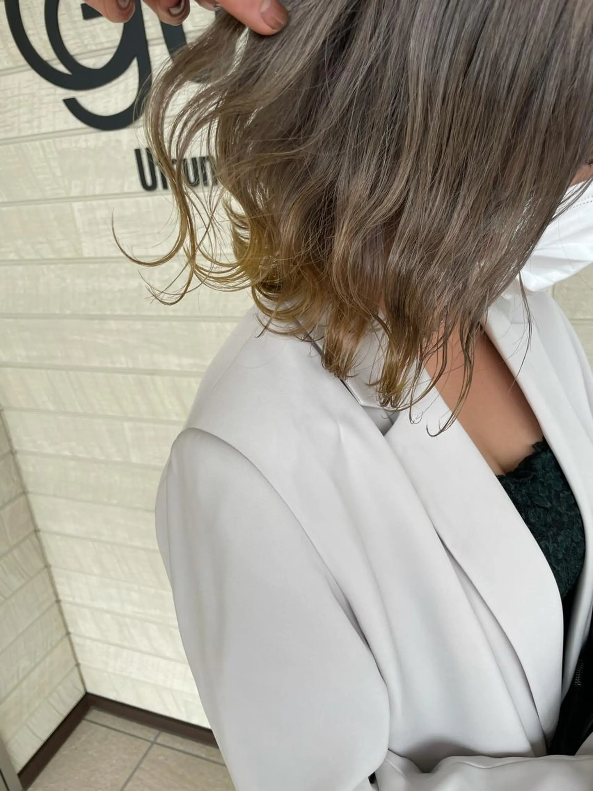 ミディアム ヘアカラー 松本 拓海のヘアスタイル