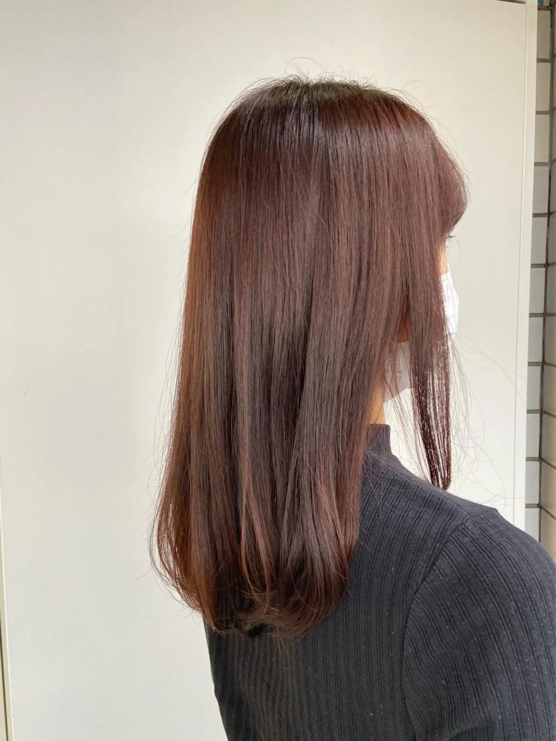 セミロング カラー 30代からの大人 ショートのヘアスタイル