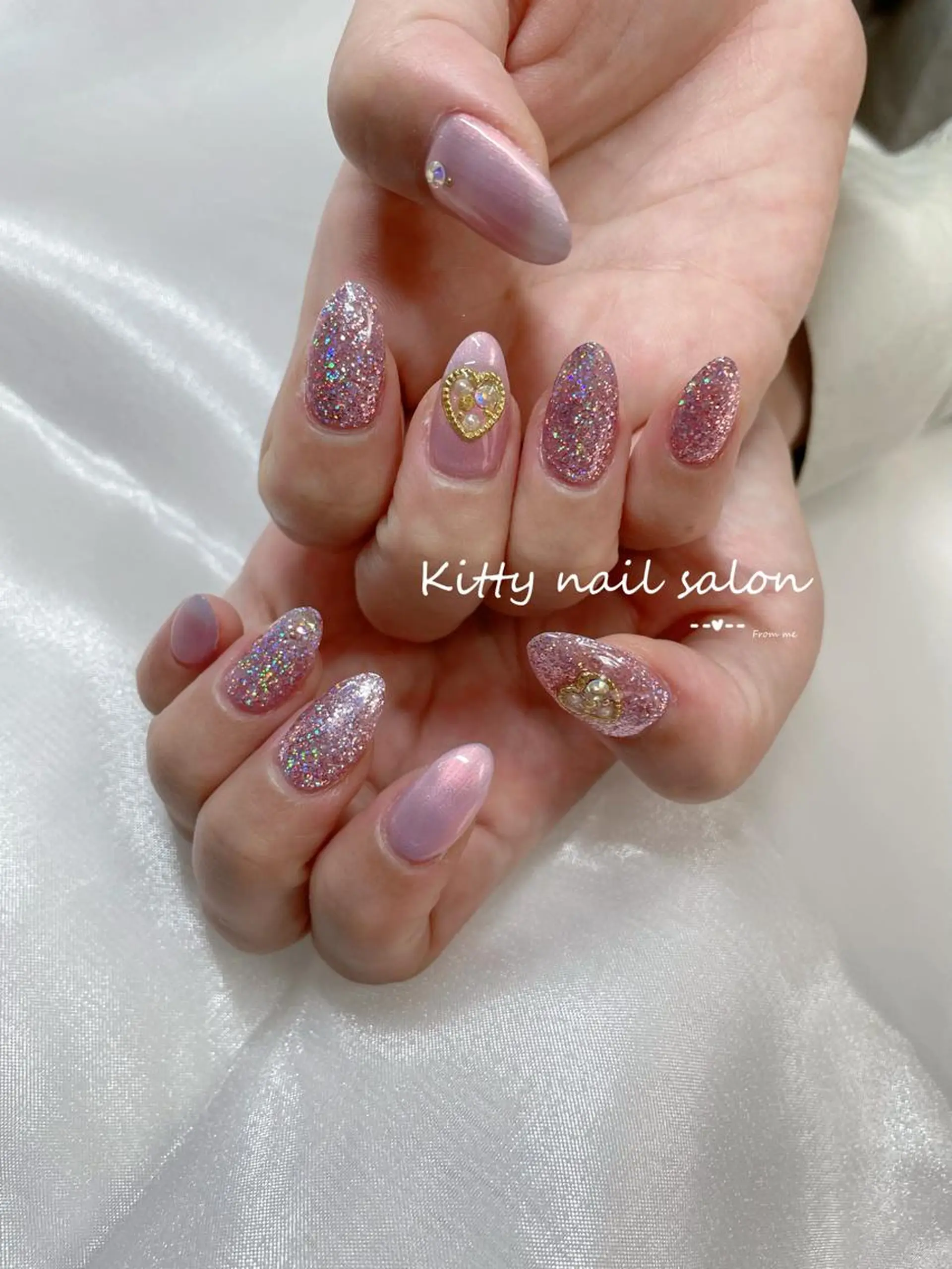 ネイル ハンドネイル kitty nail salonのネイルデザイン