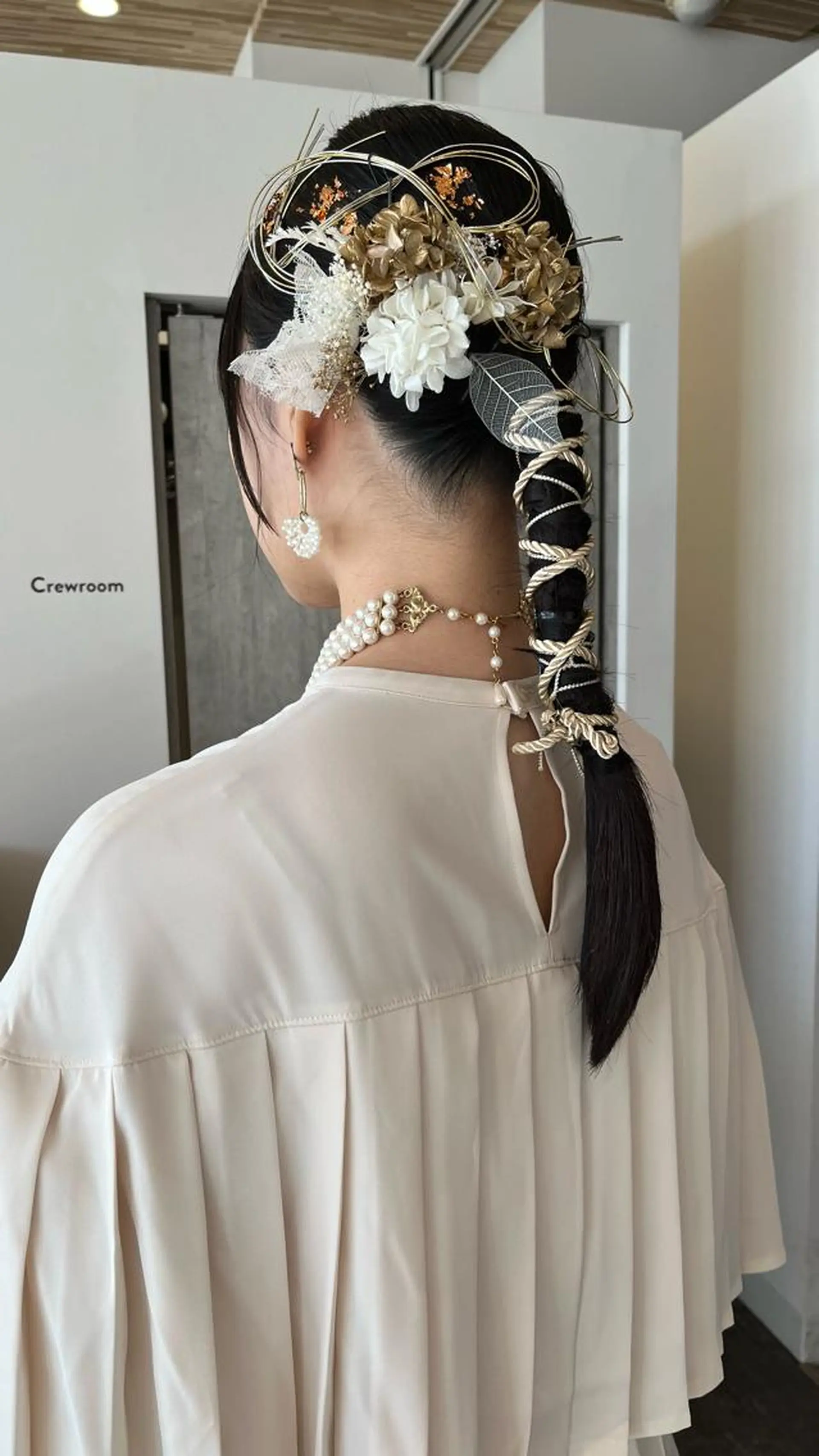 セミロング ヘアアレンジ classic 新横浜所属・大人girly🛋️ 🤍yukakoのヘアスタイル