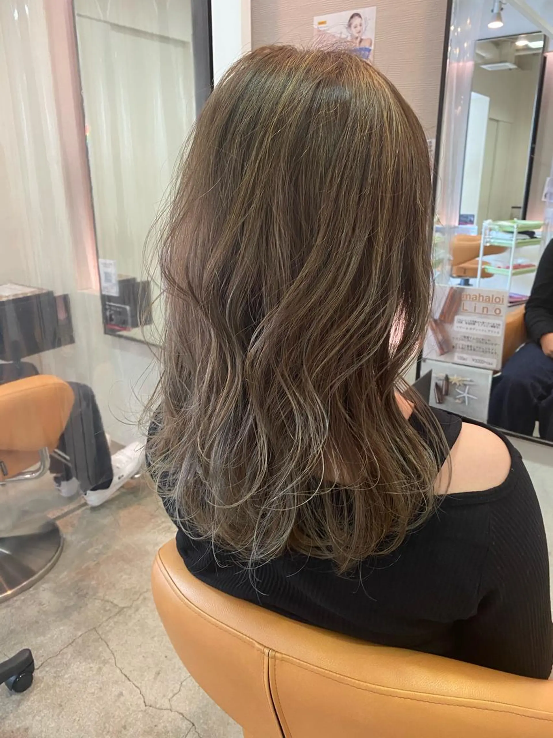 ロング カラー 中村 瑞希のヘアスタイル