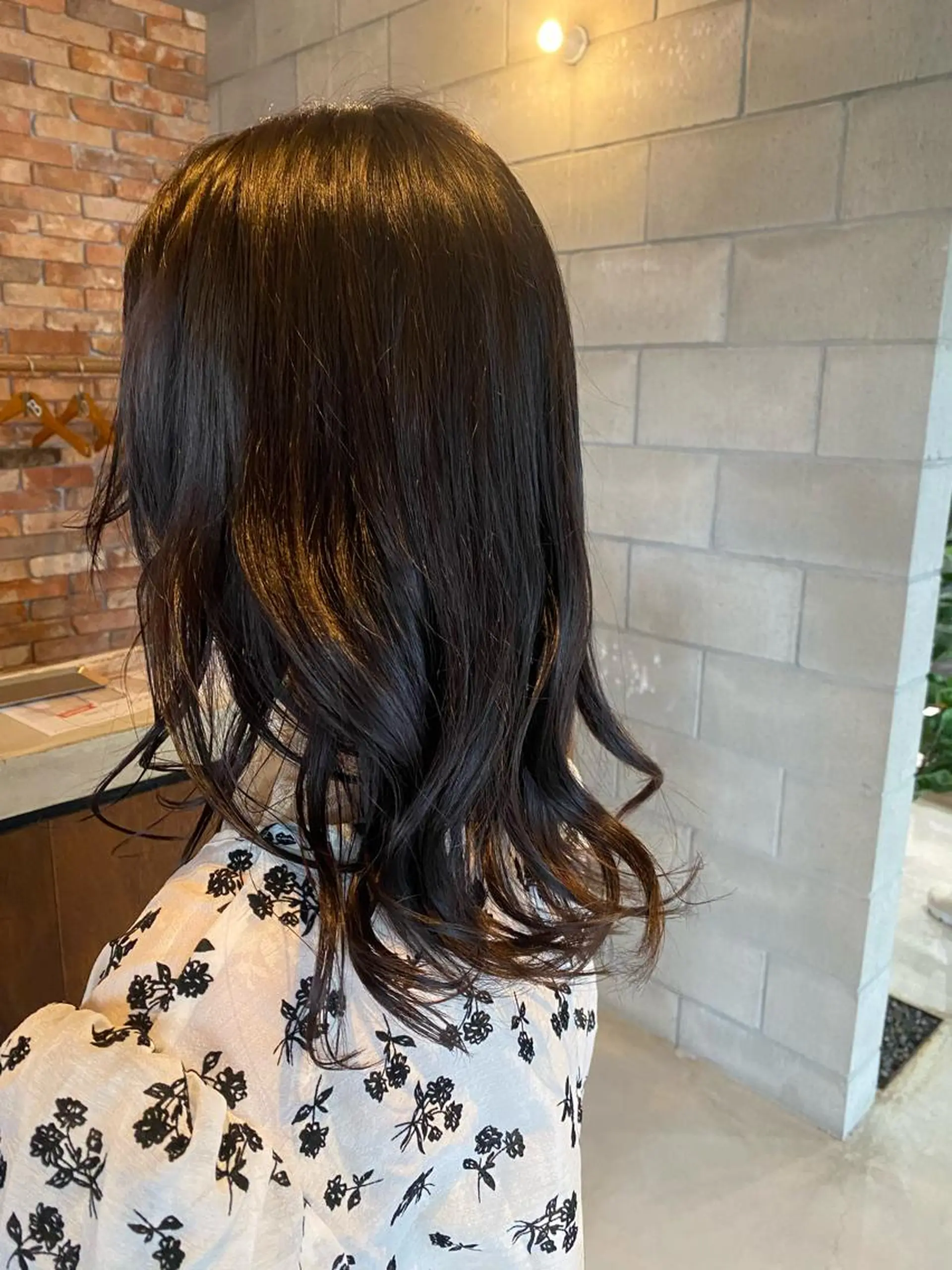 ミディアム カラー 艶髪・透明感カラー・ 韓国ヘア・Yuriのヘアスタイル