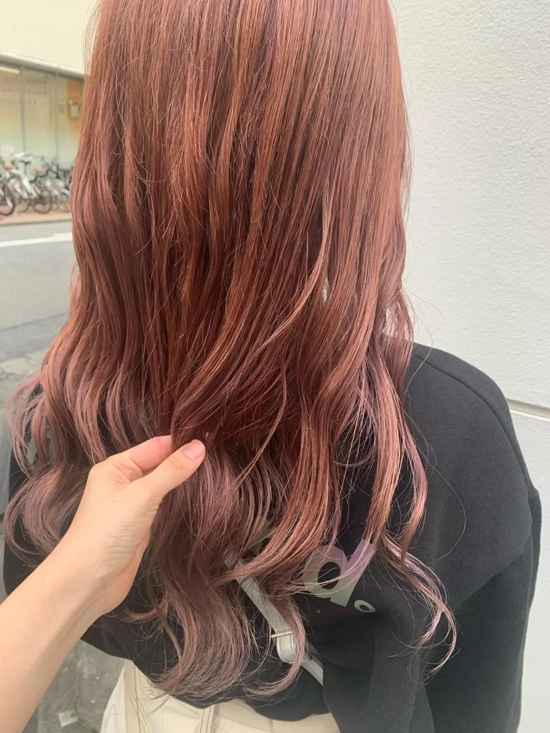 ロング カラー ヘアアレンジ カット ヘアカラー トリートメント サナ🌱 切りっぱなしボブのヘアスタイル