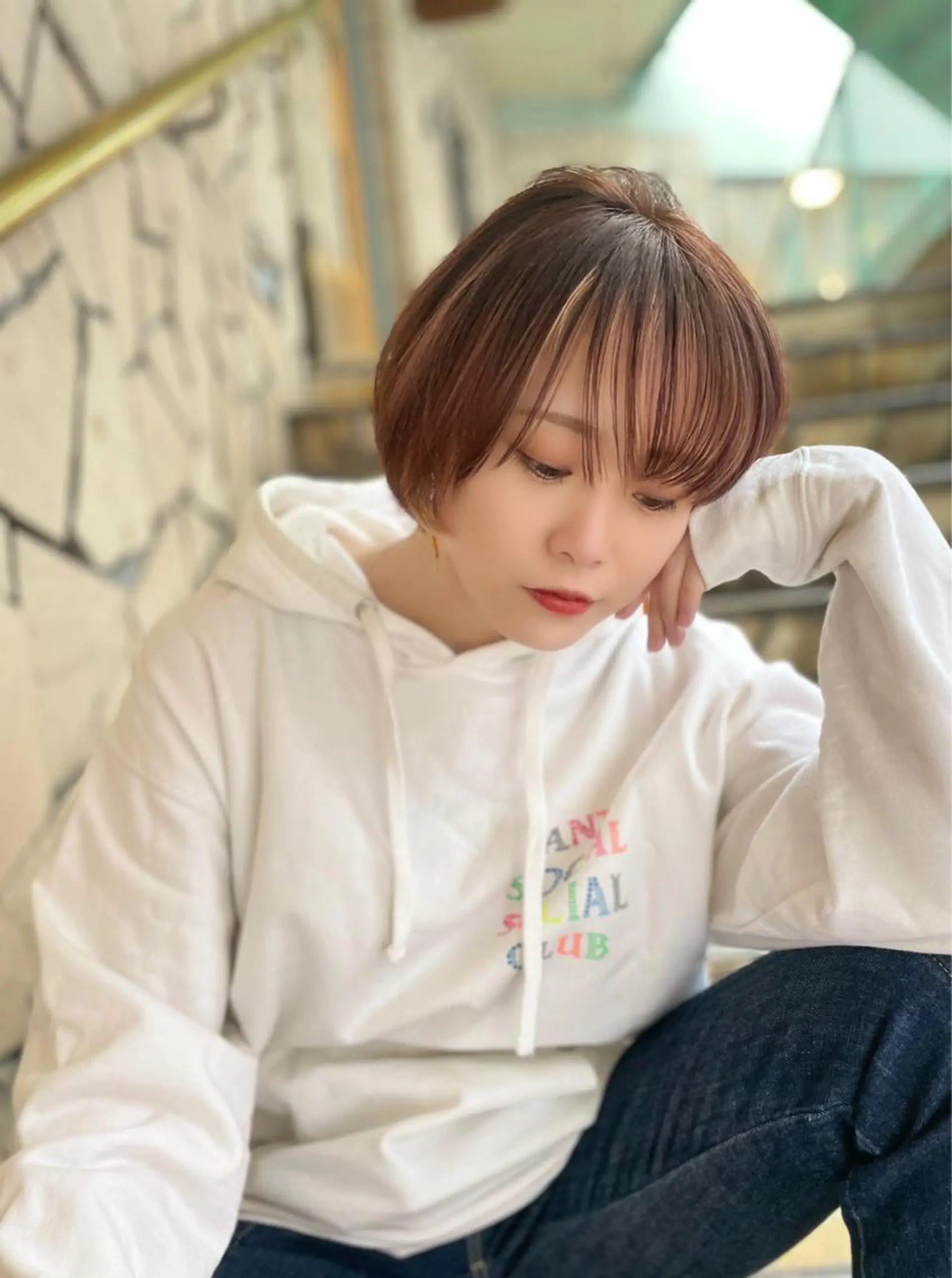 ショート カット ヘアカラー トリートメント TMJ所属・バズる韓国ヘア 🇰🇷溝邊　拓麿のヘアスタイル