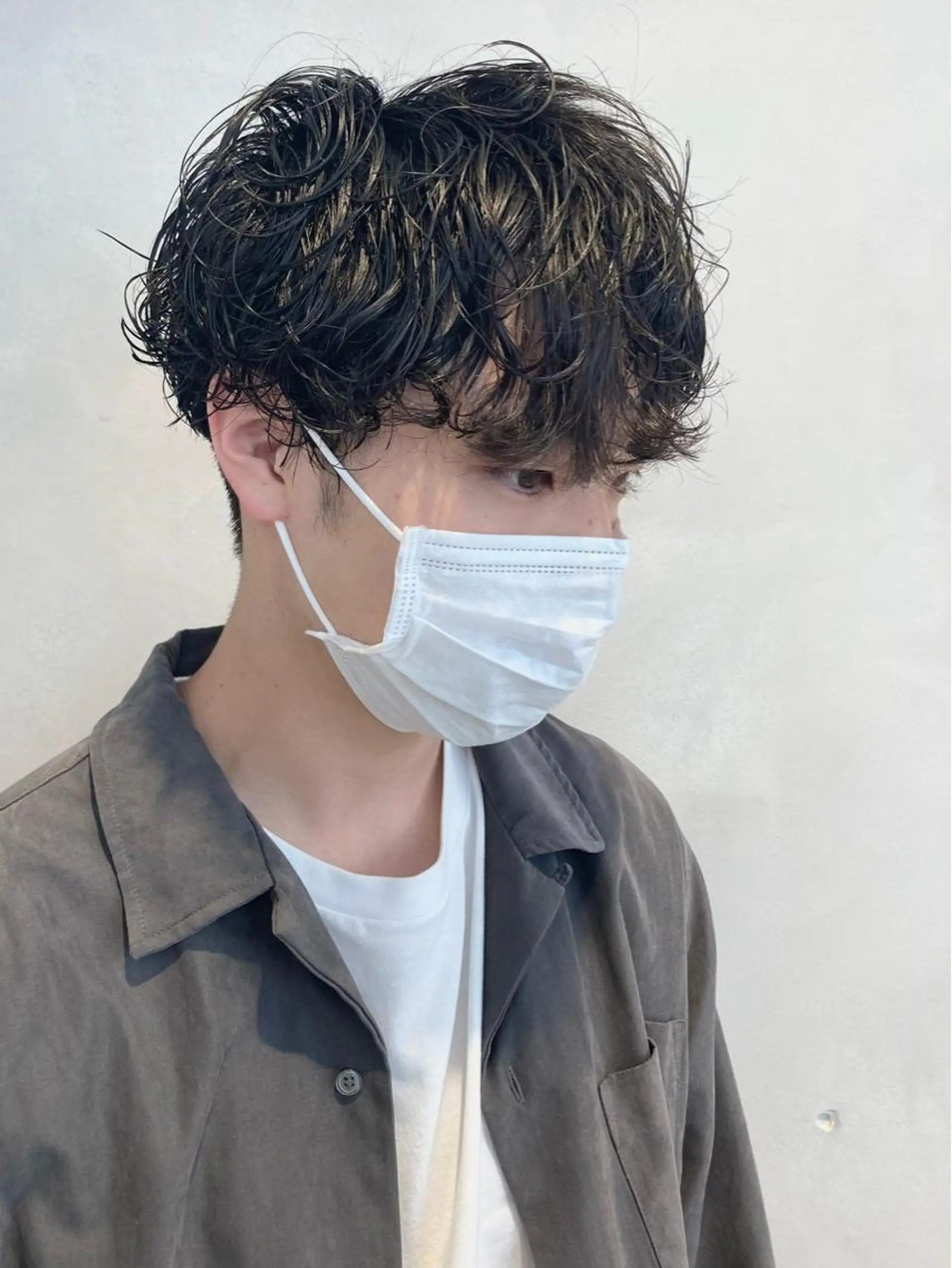 パーマ メンズ メンズパーマ カット パーマ トリートメント Curly perm 🌻大西将司のヘアスタイル