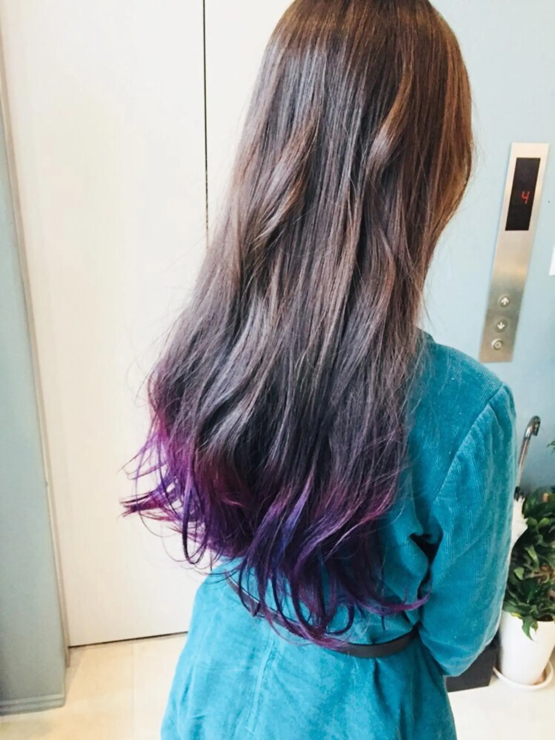 ロング カラー ヘアカラー トリートメント 船津武俊 フナツタケトシのヘアスタイル