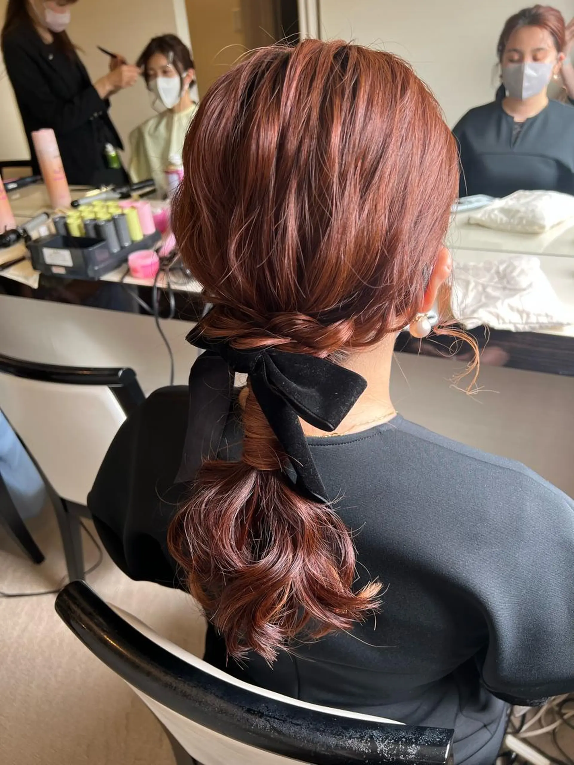 ヘアアレンジ ヘアセット Okano Mahoのヘアスタイル