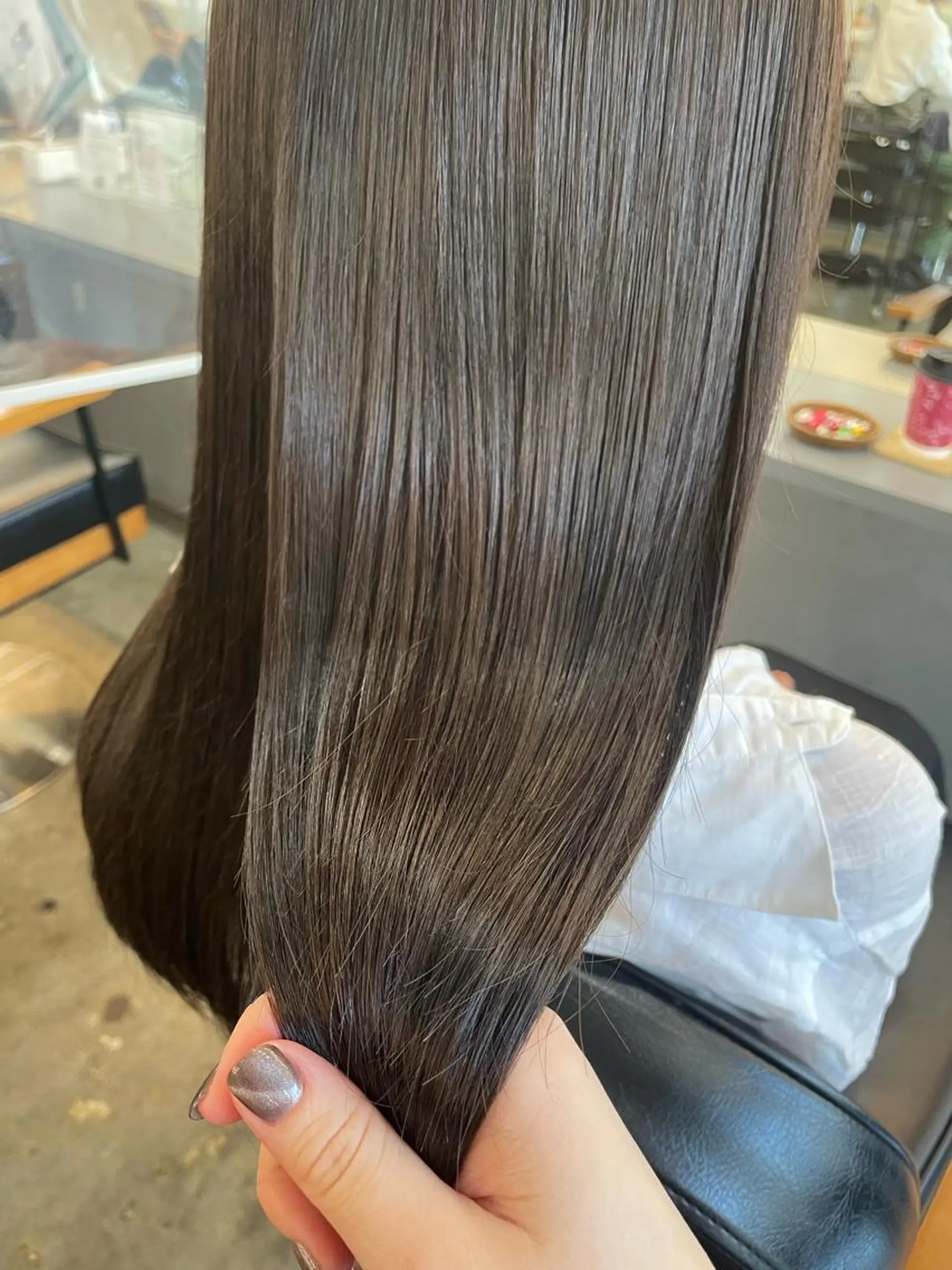 ロング 🤍韓国ヘア🇰🇷 タバタサオリ🤍のヘアスタイル