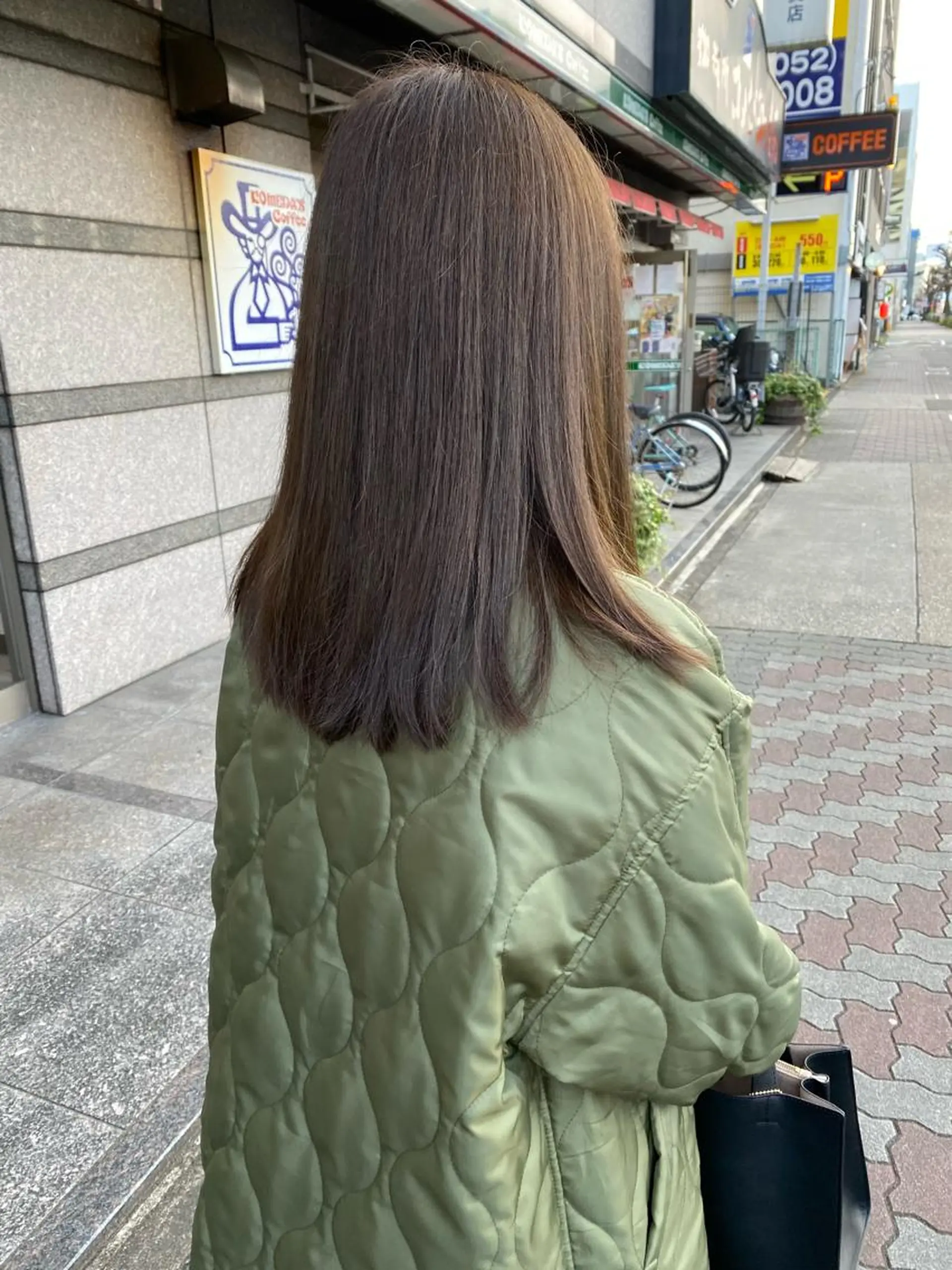 セミロング カラー カット ヘアカラー トリートメント ｲﾁｶﾜ ﾐｵ/ minim hairのヘアスタイル