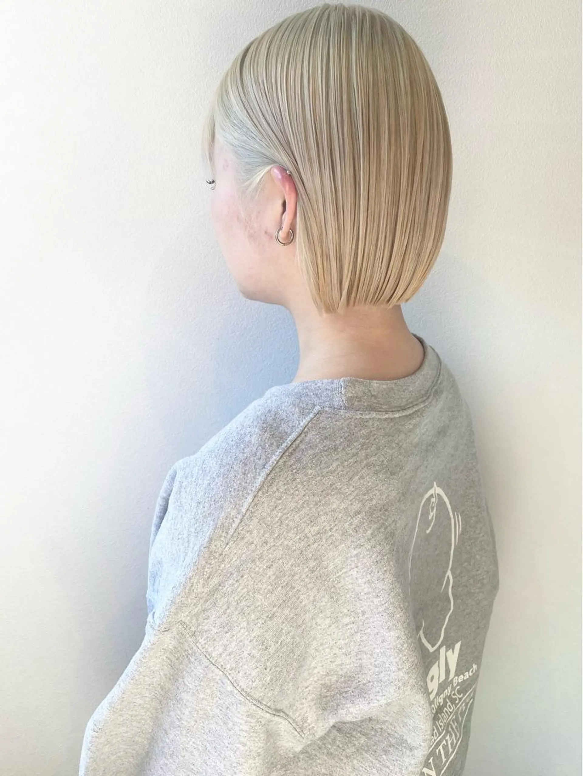 ショート カット ヘアカラー トリートメント MYRTLE TSUNODAのヘアスタイル