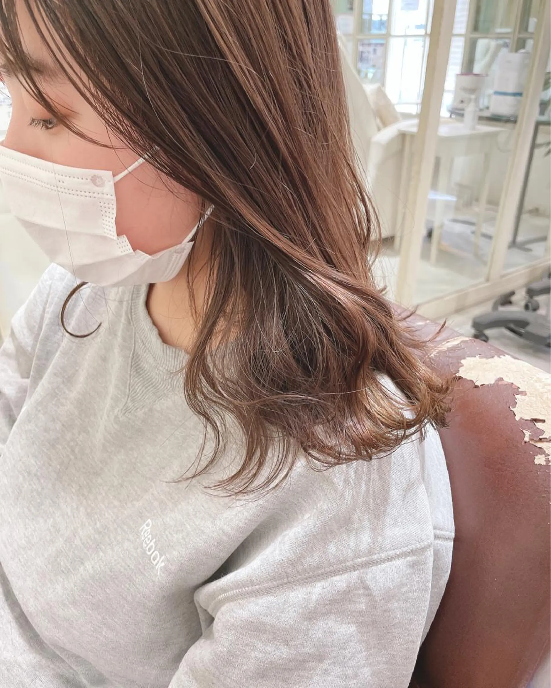 セミロング カット ぱつっとボブ 古家 佑真のヘアスタイル