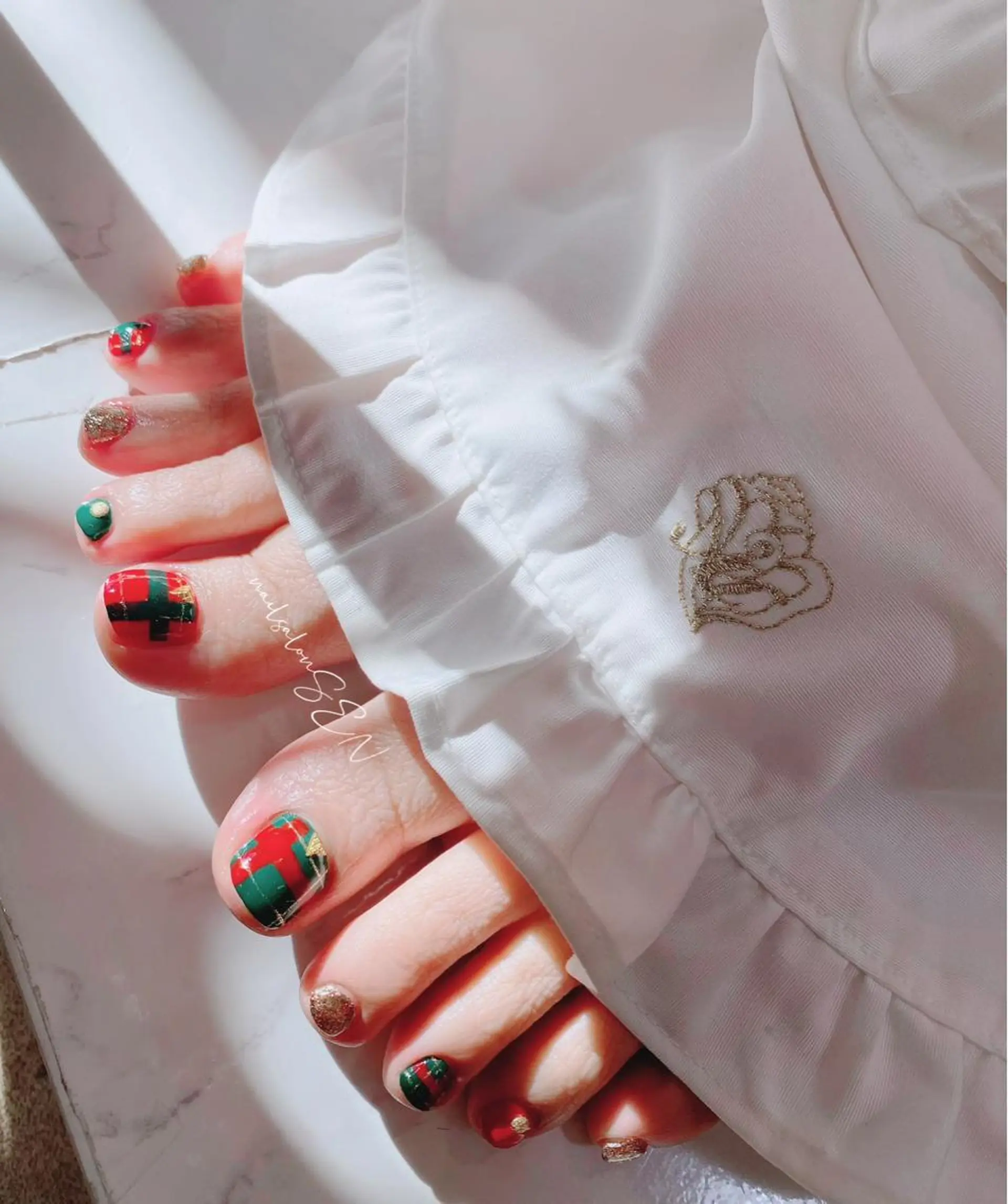 ネイル フットネイル フットネイル nailsalonsen所属・nail salon SENのネイルデザイン