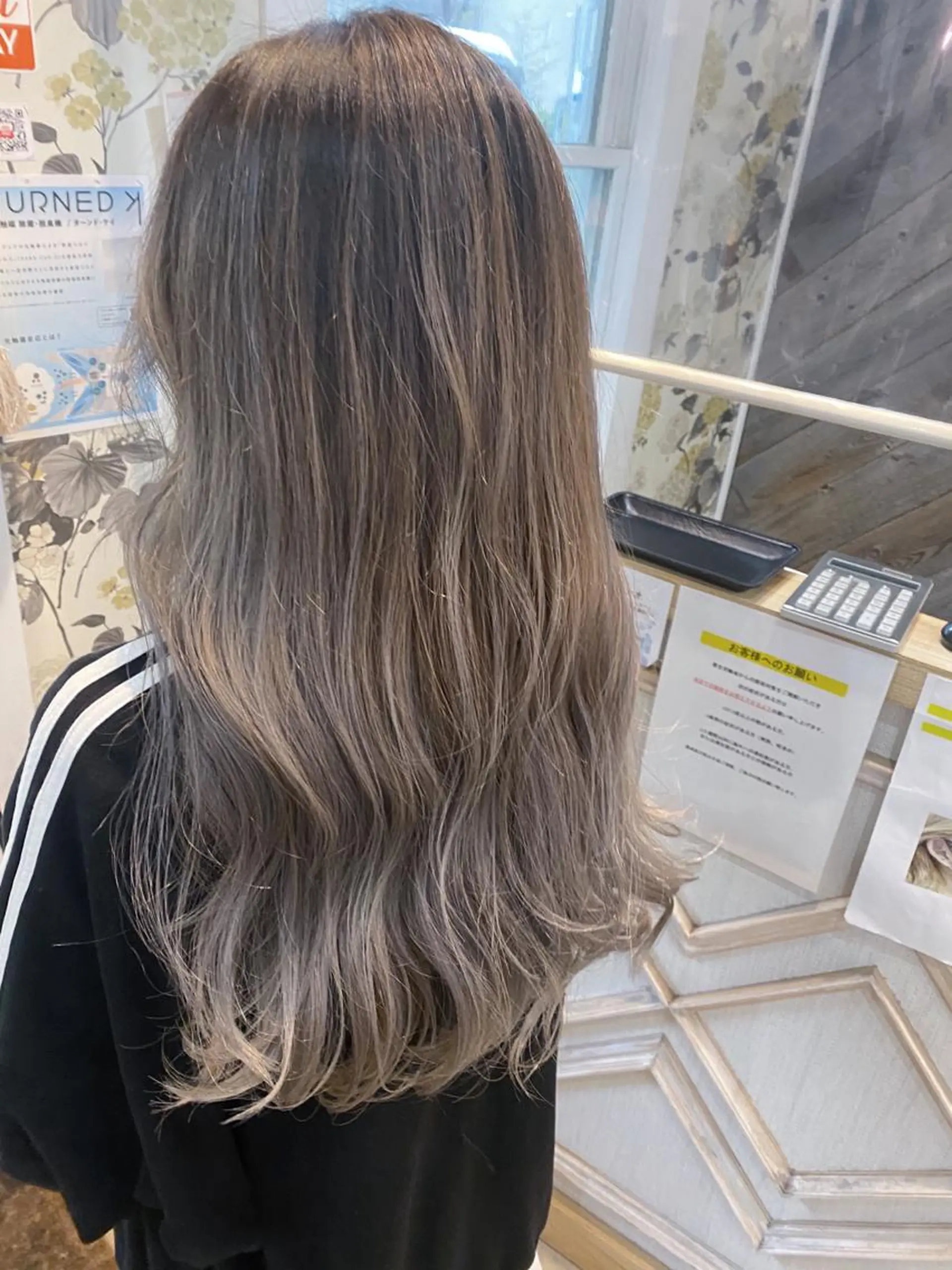 ロング レイヤーカット Sabby所属・氏川洸希 パーマのヘアスタイル