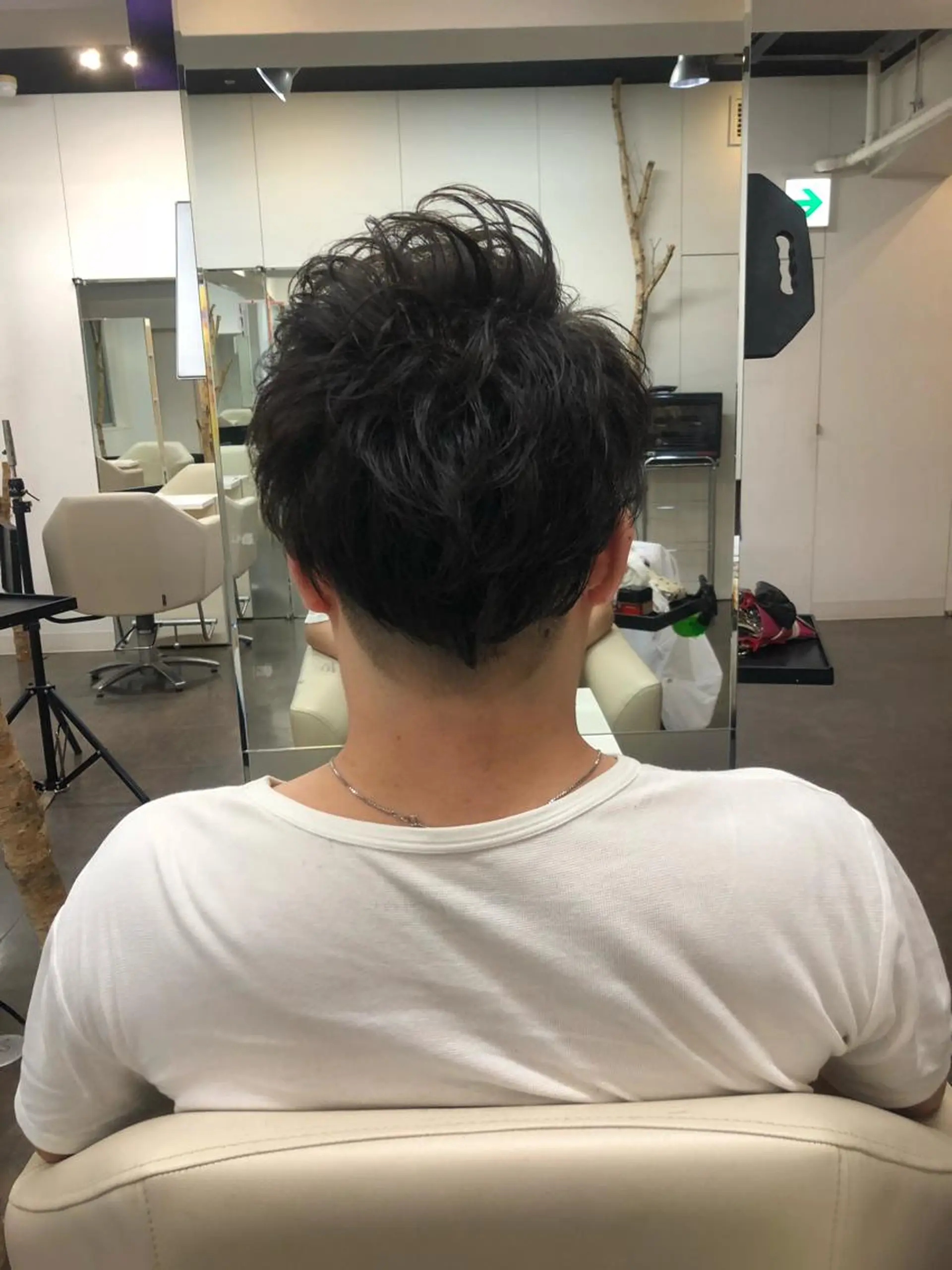 ショート メンズ 芝田  望優のヘアスタイル