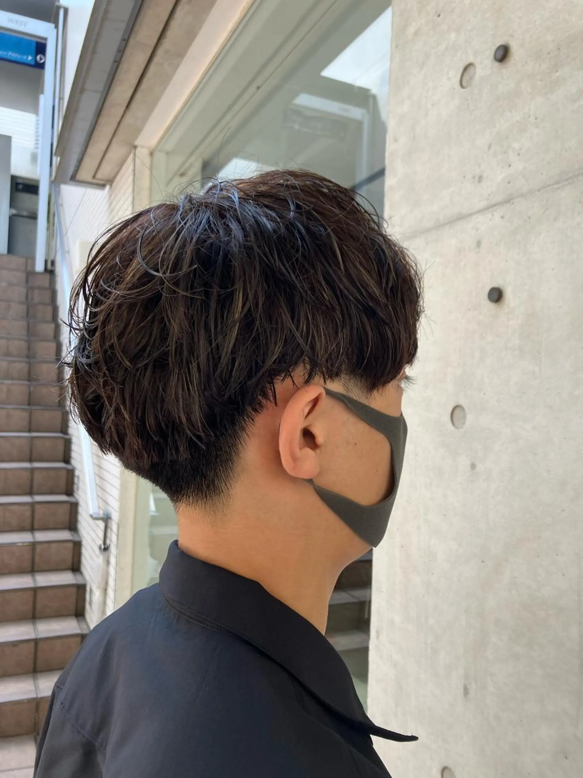 ショート カラー メンズ カット ニュアンスカラー／ メンズ🌙久住綾香のヘアスタイル
