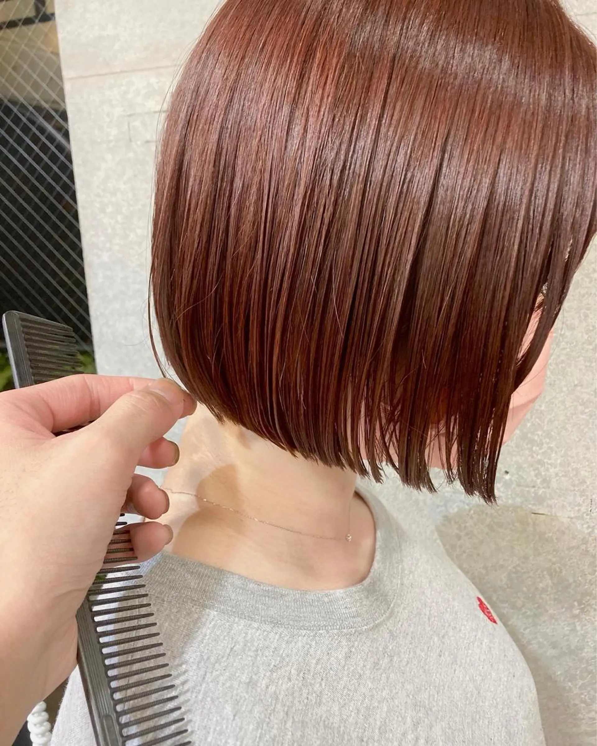 ショート ヘアカラー トリートメント レイヤー/メンズ 竹田凪儀のヘアスタイル