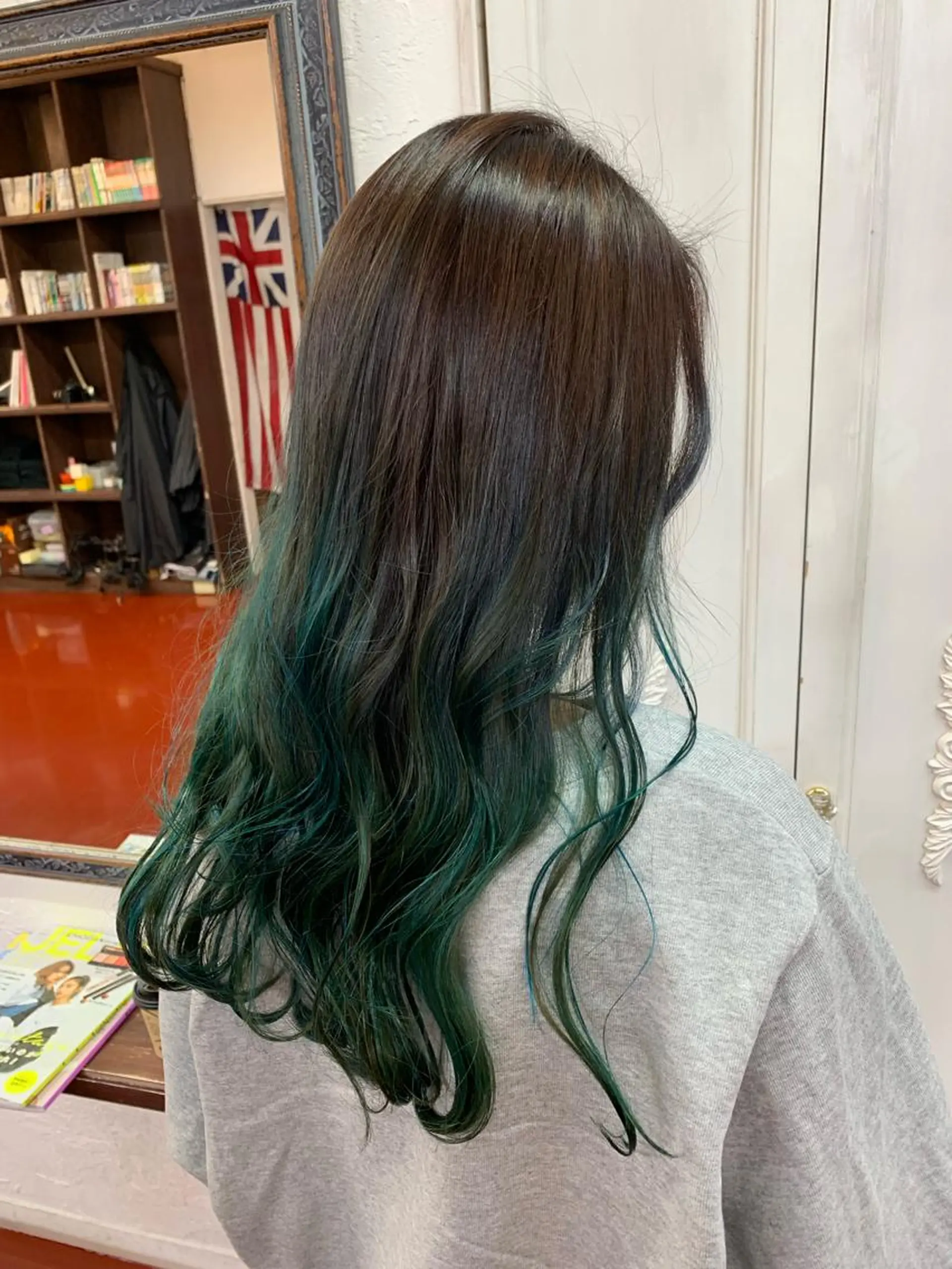 ロング カラー ピンクベージュ/新潟 万代/高橋桃葉🍑のヘアスタイル