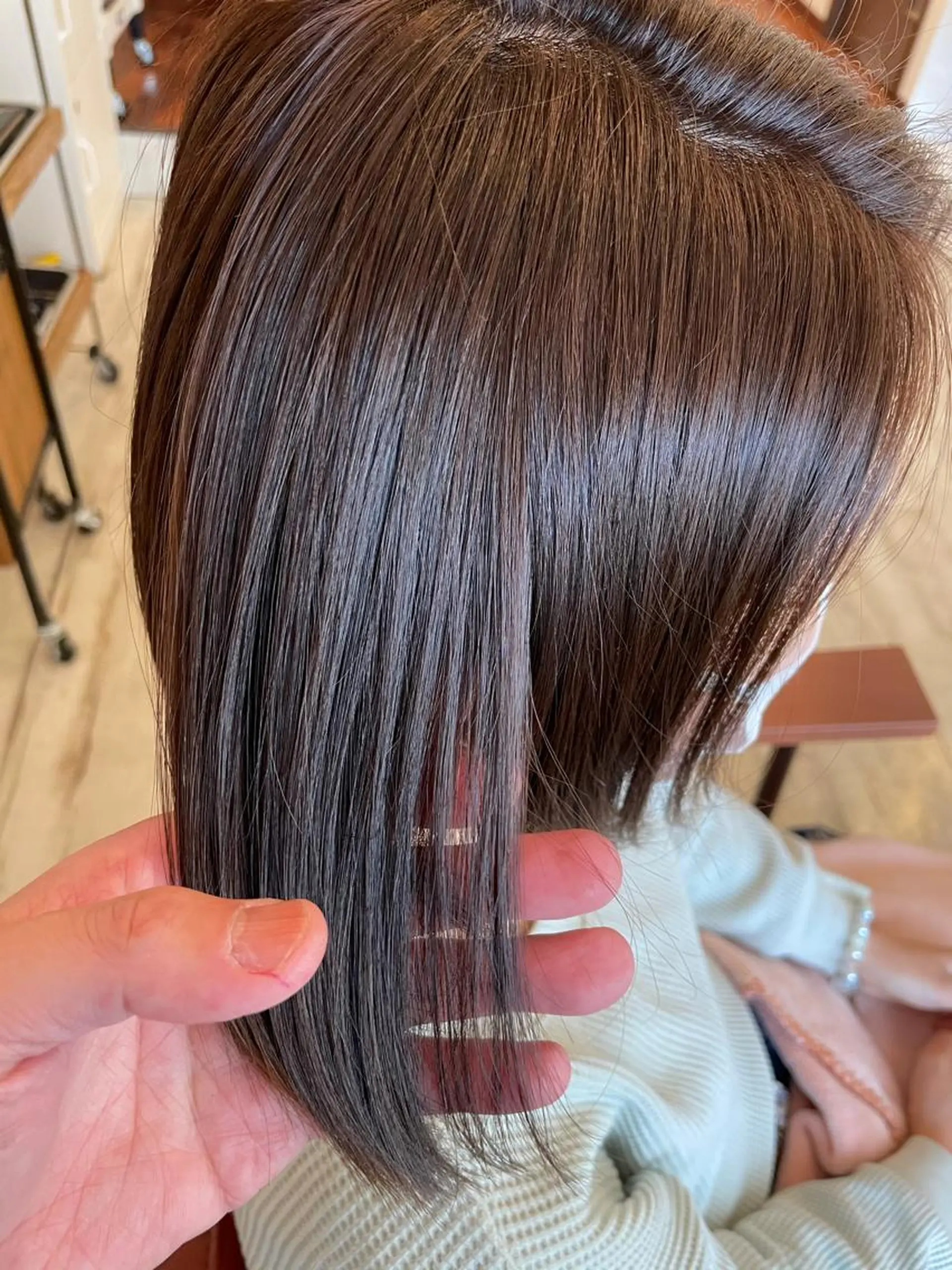 ショート パーマ カット 縮毛矯正 トリートメント レイヤーカット匠 イソザキノリユキのヘアスタイル