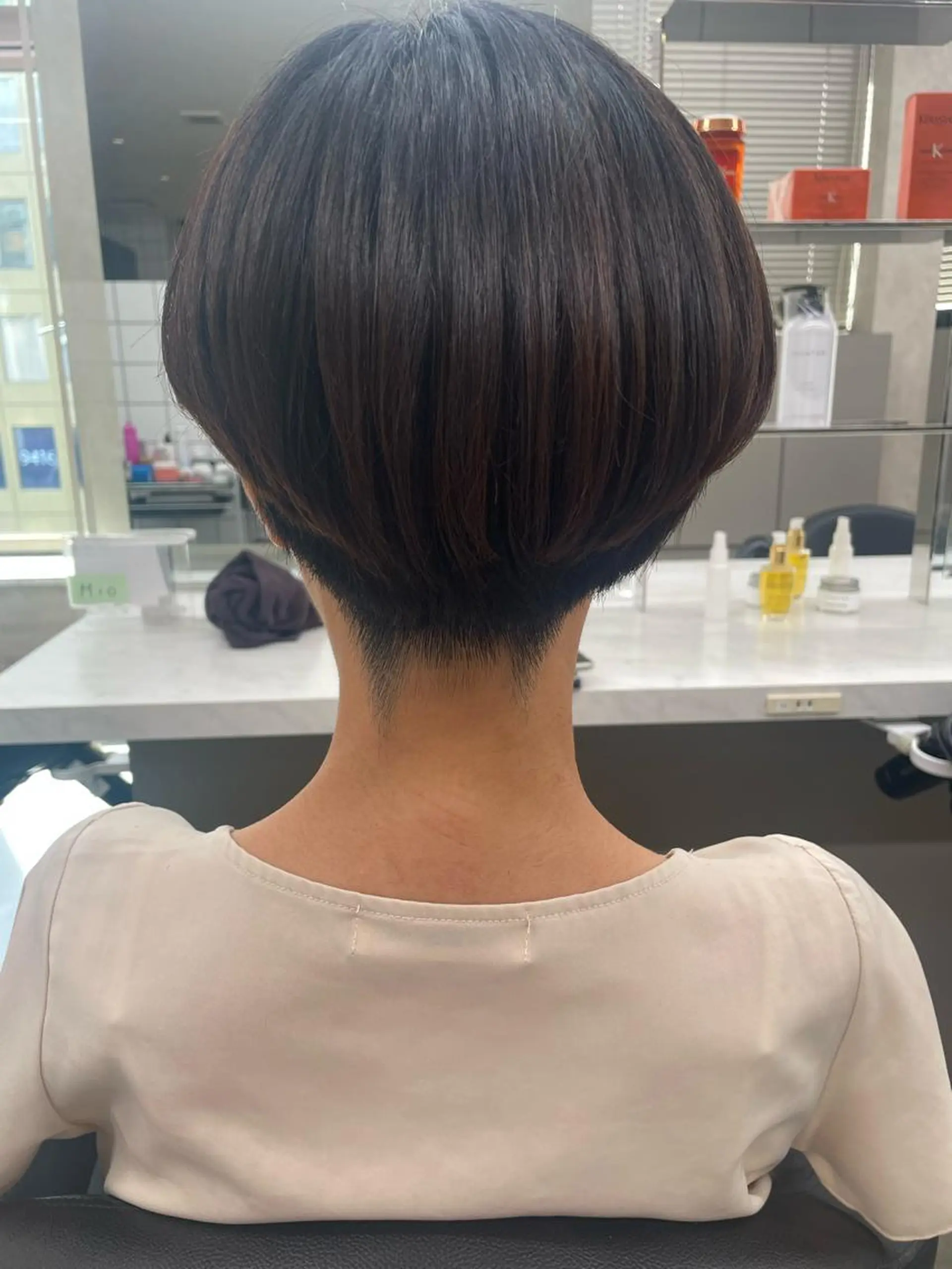 ショート ハイトーンブロンド 横浜💞ミオのヘアスタイル