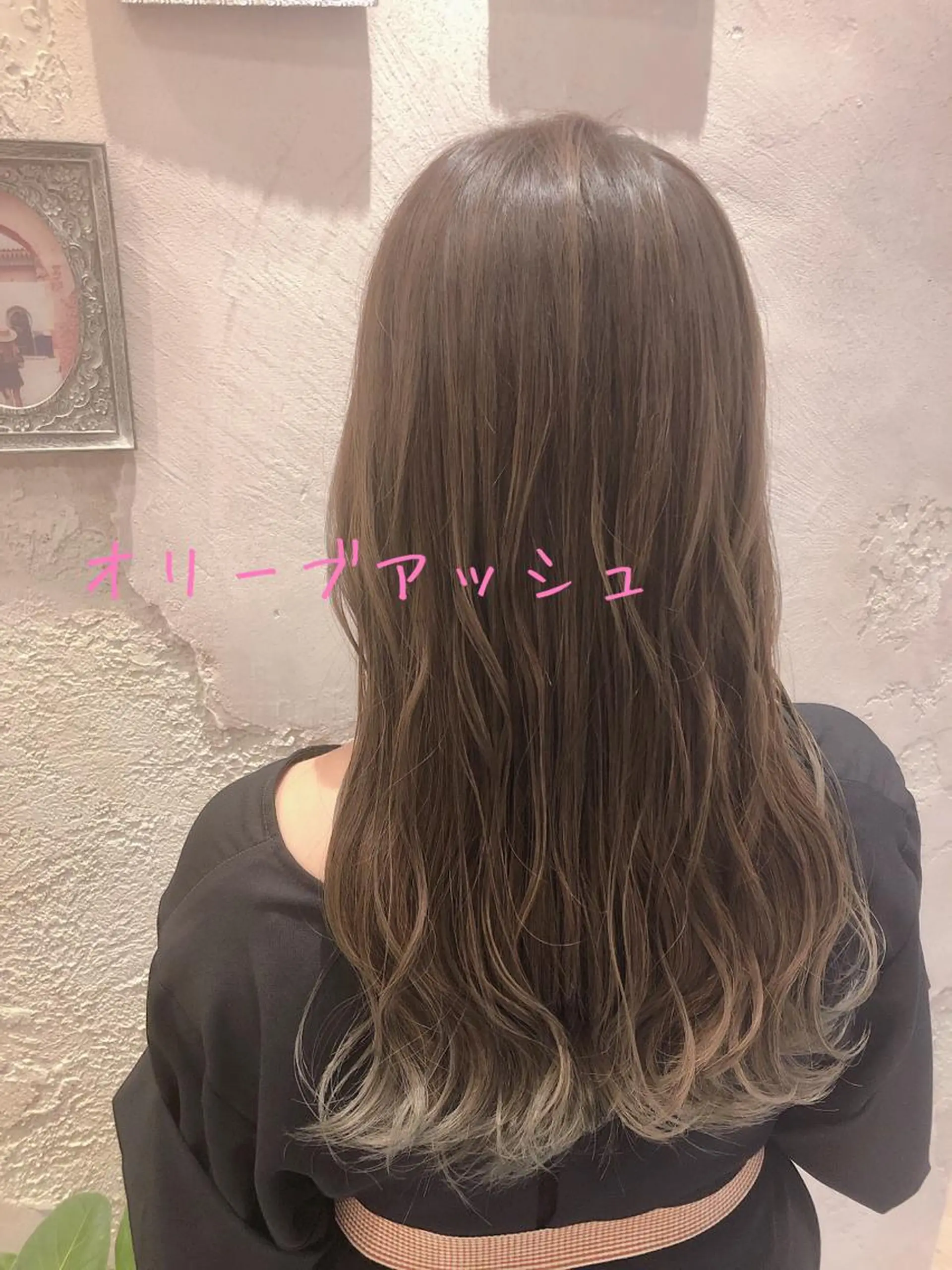 ミディアム アッシュ カット 代表山口ひな 髪質改善のプロのヘアスタイル