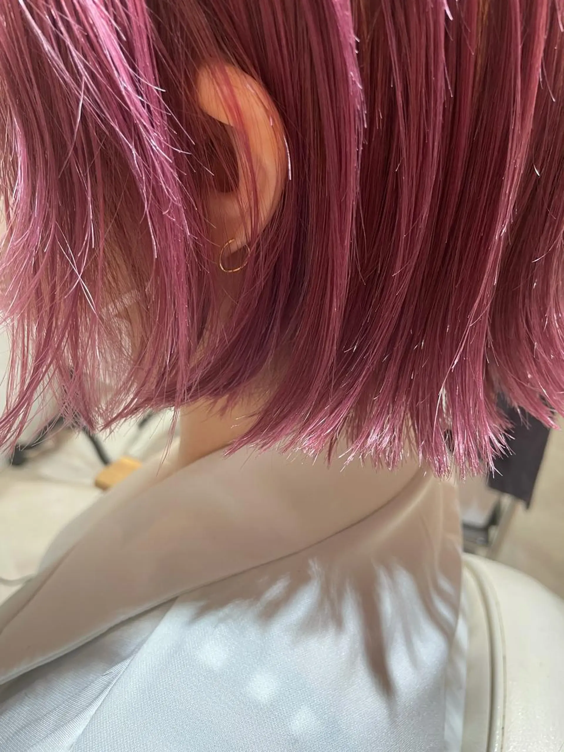 ショート カラー 髪質改善×縮毛矯正 HairDr.LINO駒沢【リノ】所属・mam. mamicoのヘアスタイル