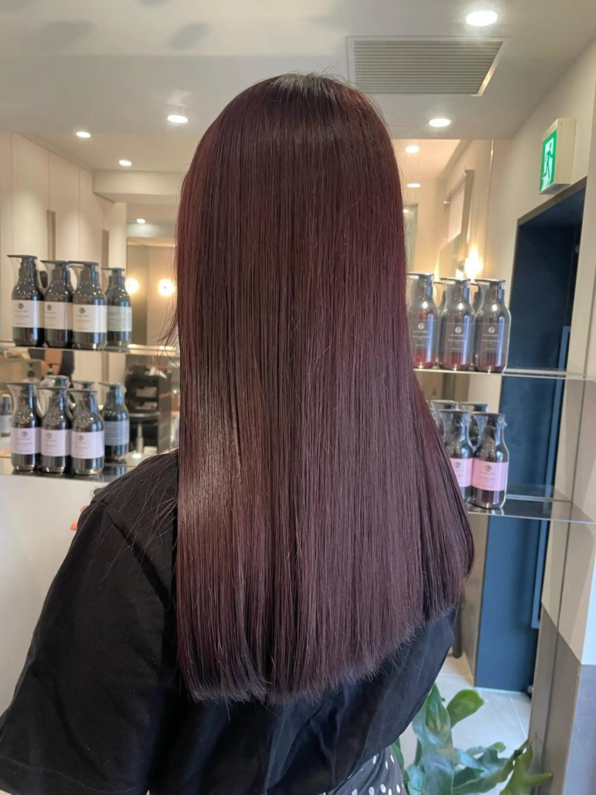 ロング カラー カット 縮毛矯正 🪞透け感hair 🪞honokaのヘアスタイル