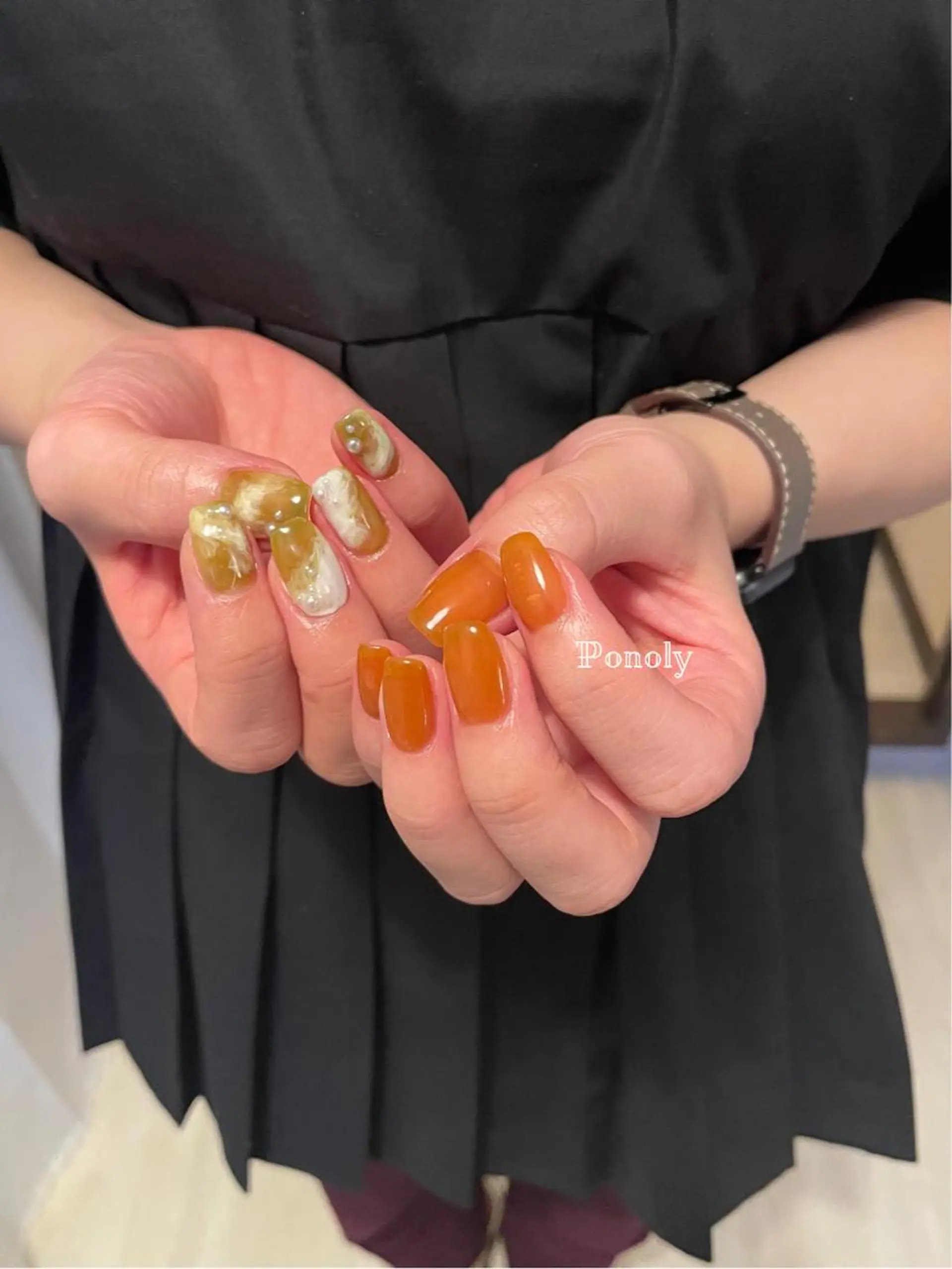 ミディアム ネイル 10ten Mikiのネイルデザイン