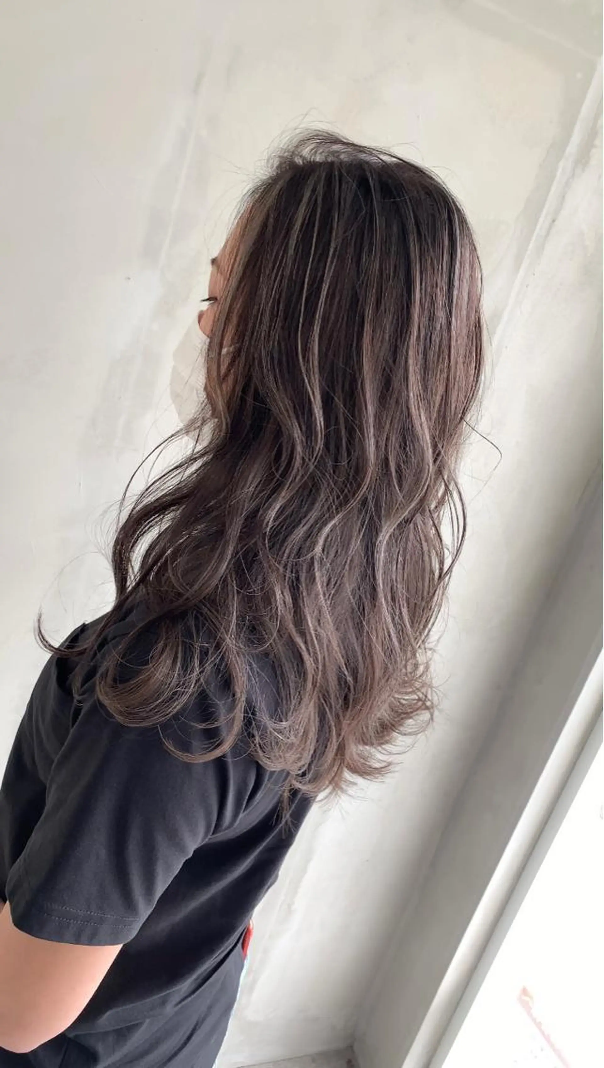 ロング カラー カット ヘアカラー トリートメント lafith hair leco所属・西金 徹のヘアスタイル