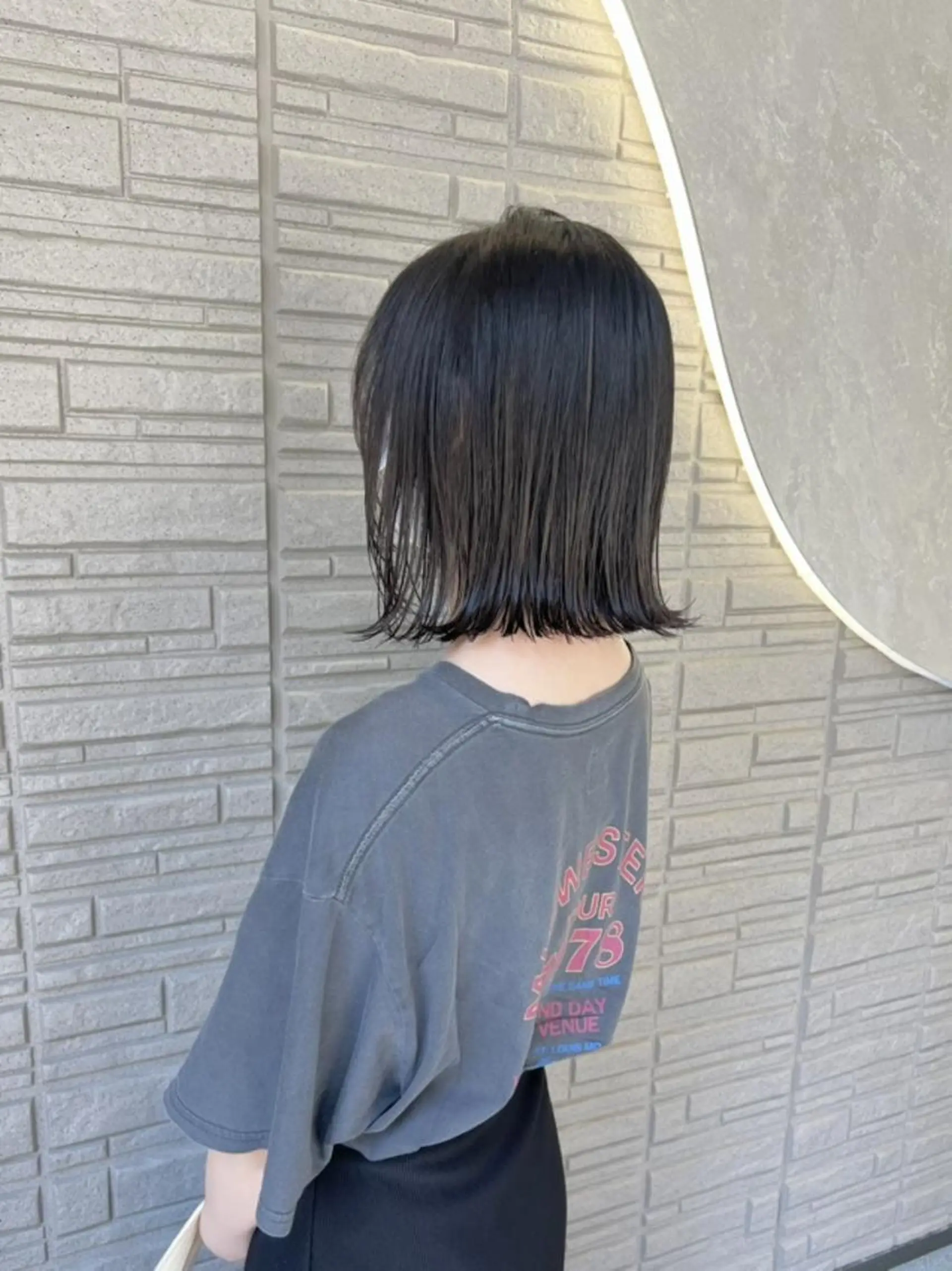 ショート カラー ボブ 外ハネヘア Nao ナオのヘアスタイル