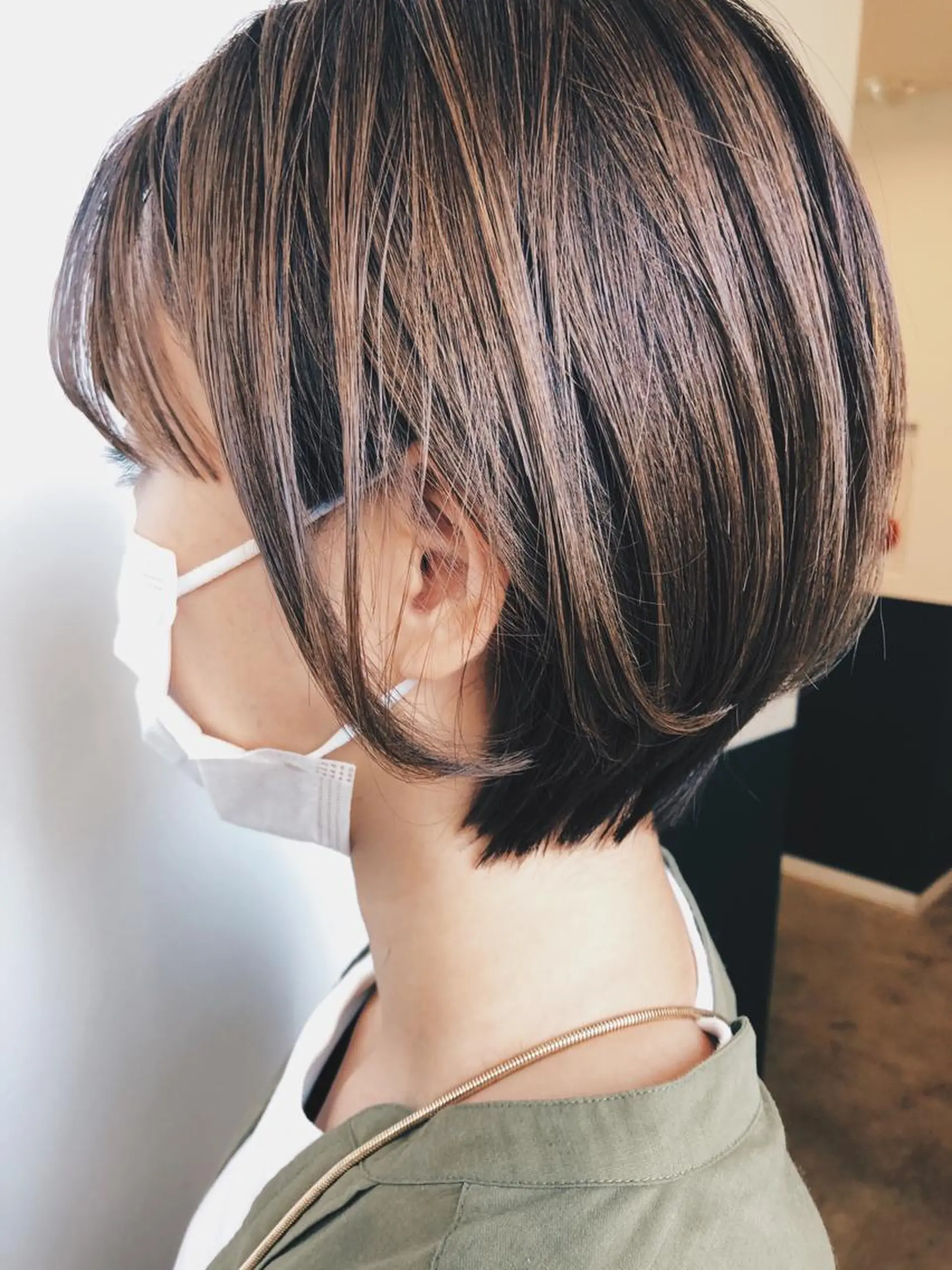 ショート カラー カット ヘアカラー ウルフ、ボブ美容師 今井のヘアスタイル