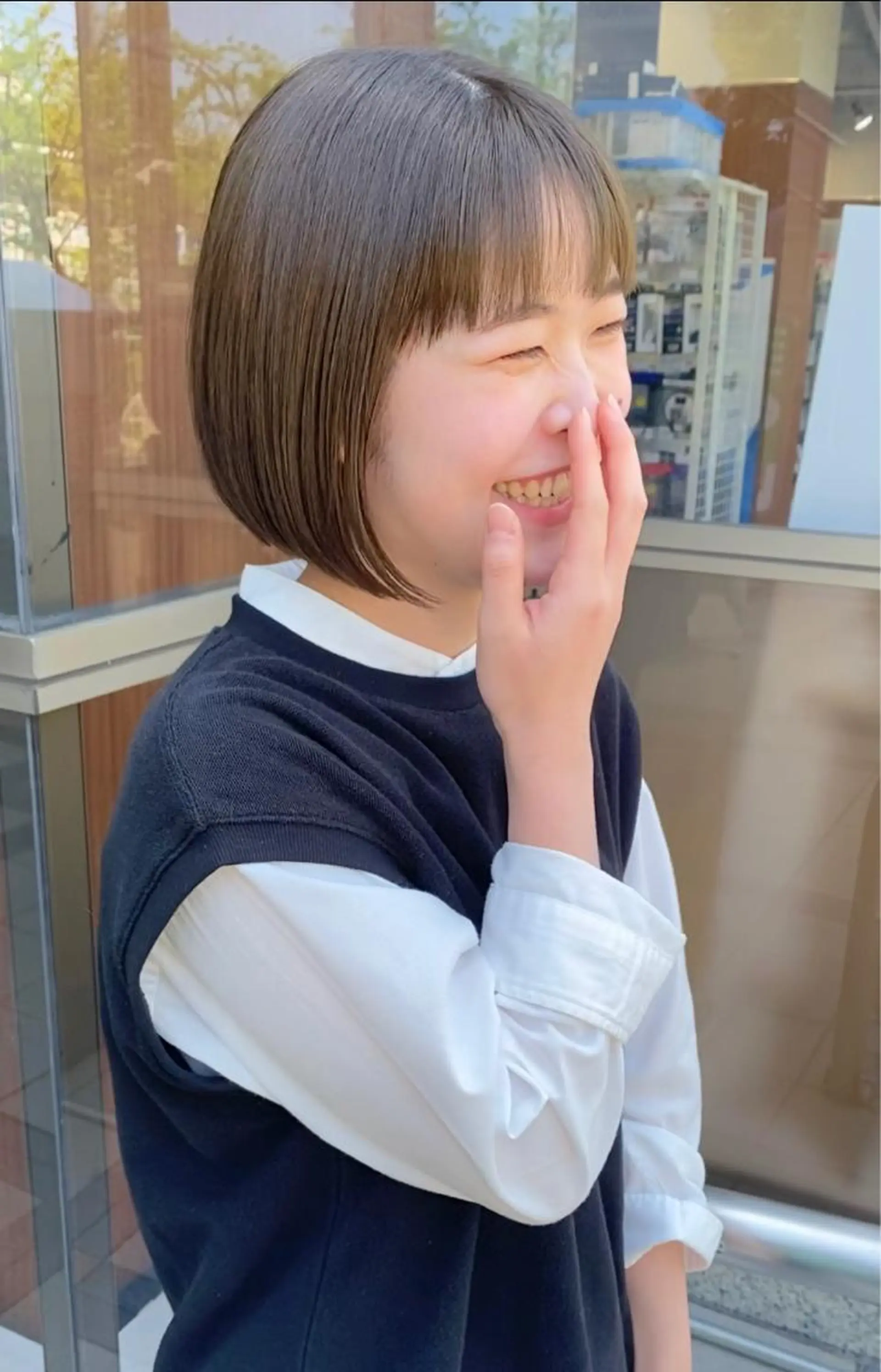 ショート ボブ CHAINON 木原崇了のヘアスタイル