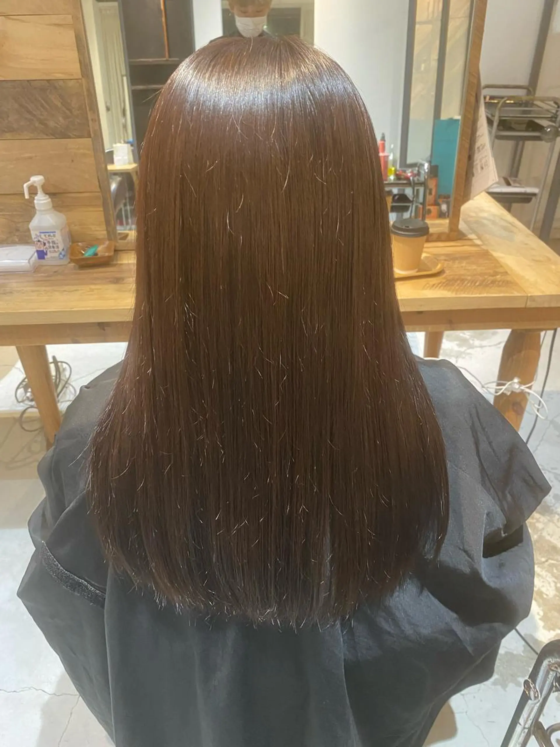 ロング レイヤーカット 湘南台/高倉航汰のヘアスタイル