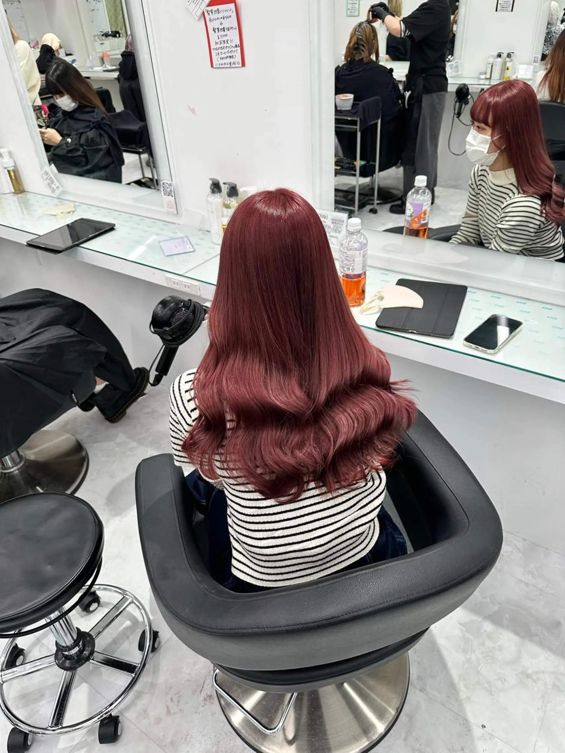 カラー マンツーマン/原宿/ 透明感カラー⭐️のヘアスタイル