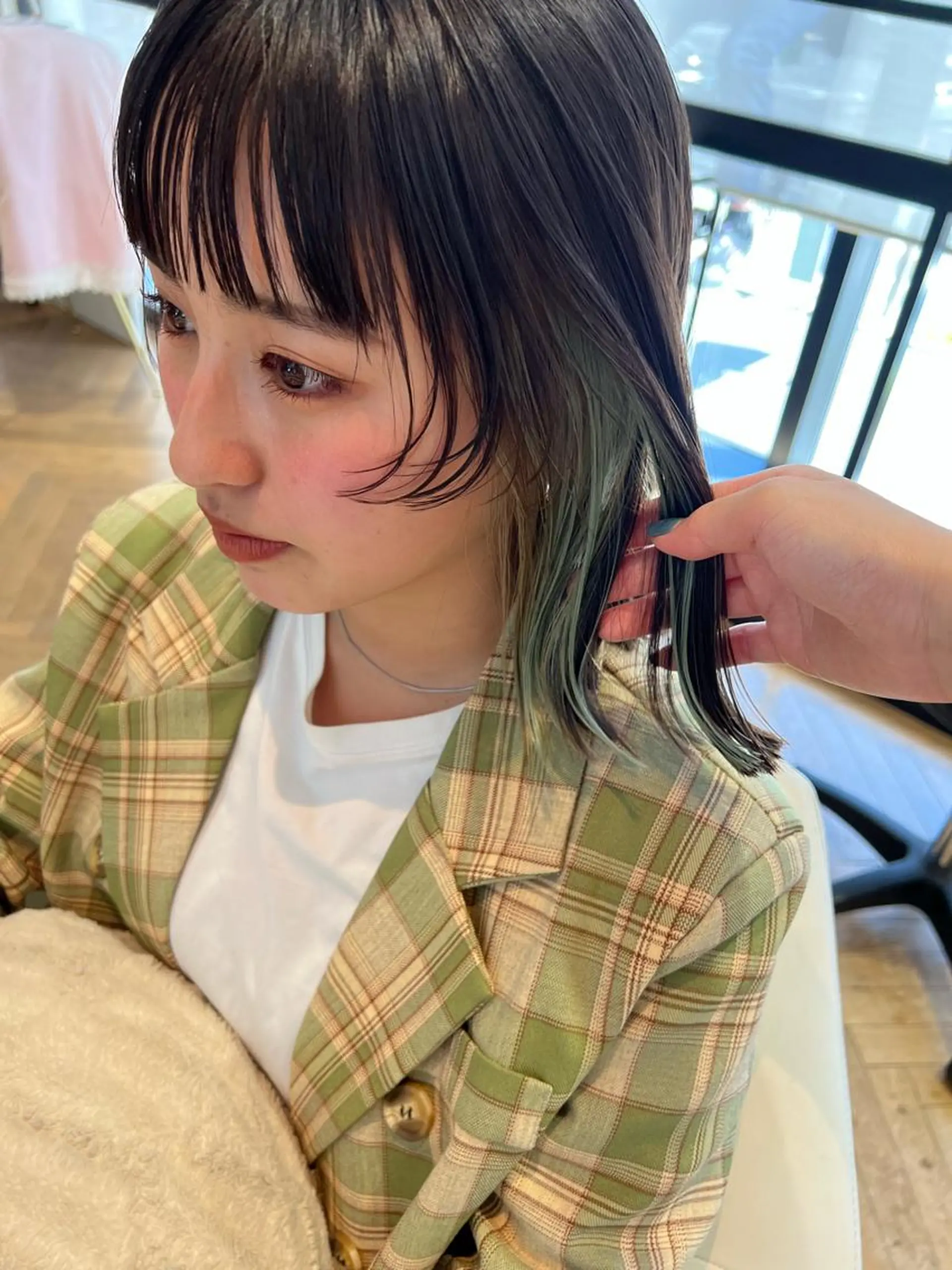 ミディアム 似合わせ/レイヤー 💟SAEのヘアスタイル