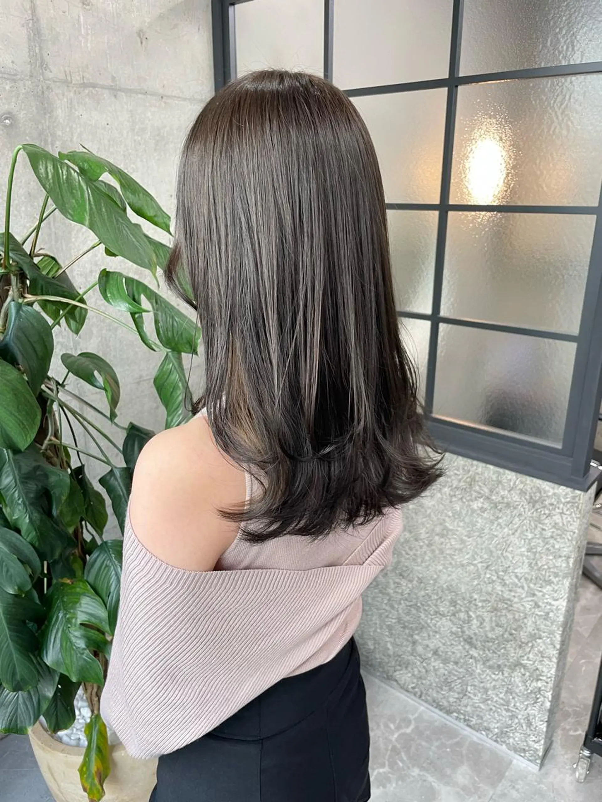 カラー ヘアカラー 縮毛矯正モデル募集 RIKOのヘアスタイル