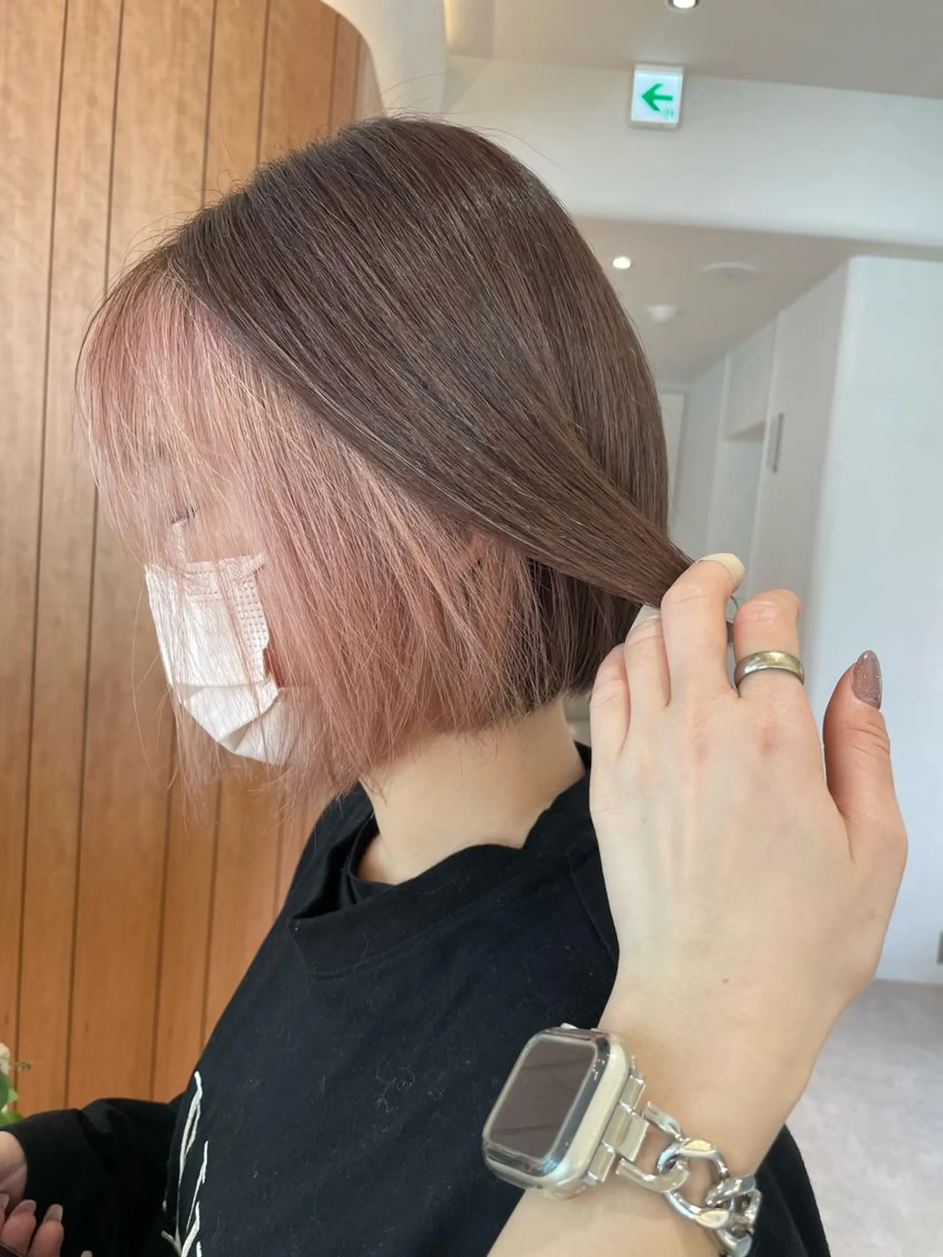 ショート ボブ ヘアカラー トリートメント HAVANA MIZUKIのヘアスタイル