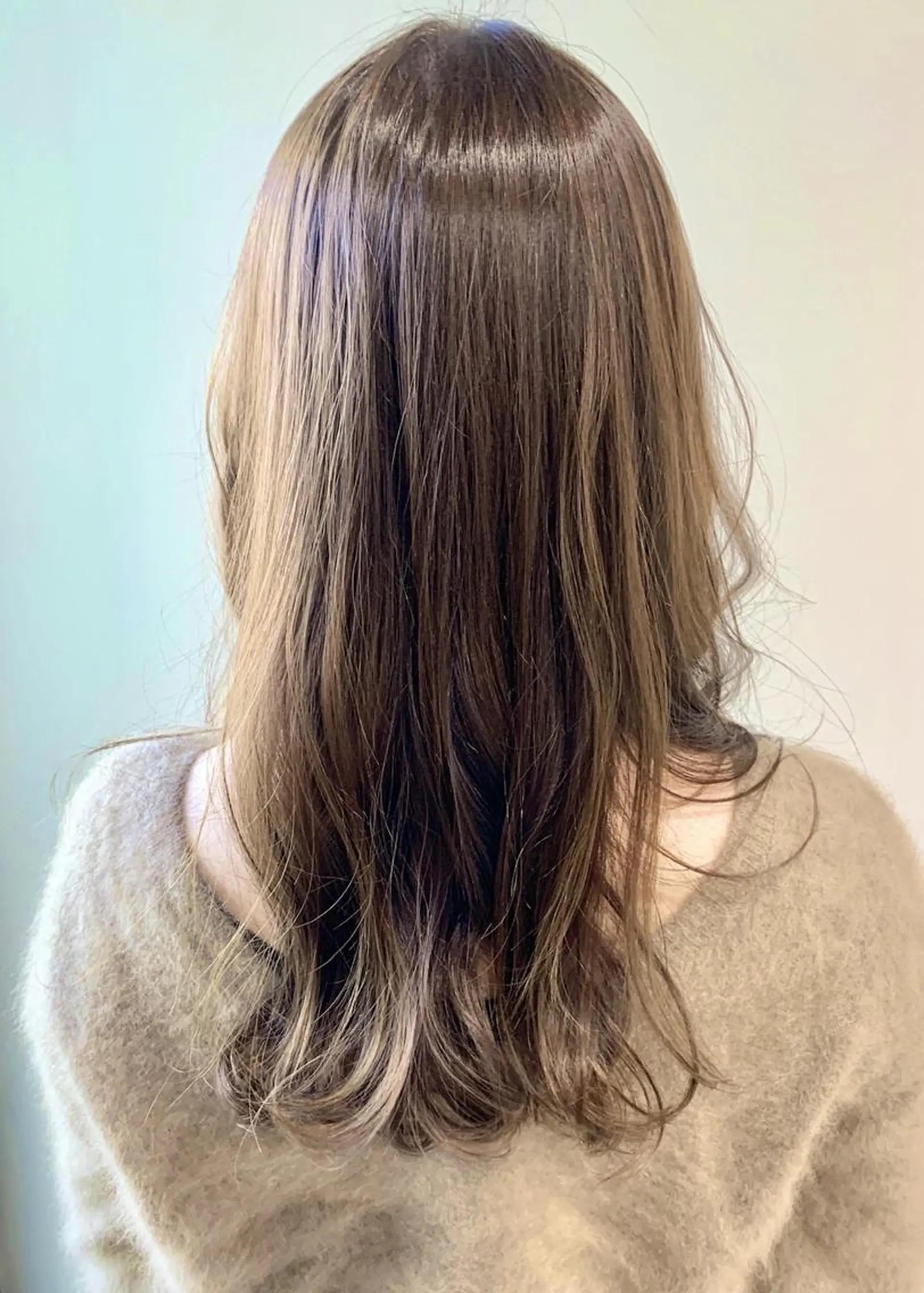 ミディアム カラー ヘアカラー トリートメント ✨【公式】 Lig.横浜✨のヘアスタイル