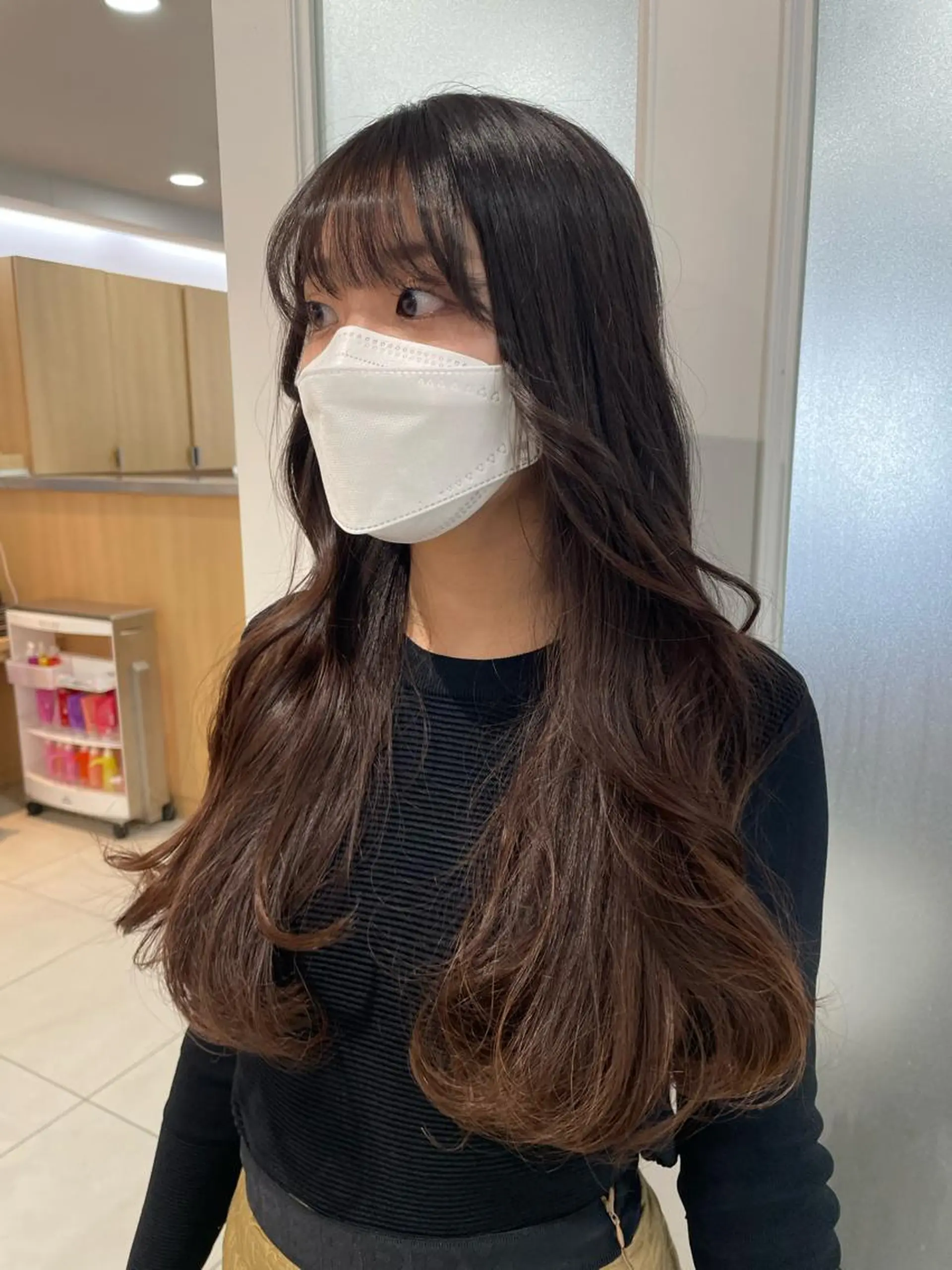 最新韓国本場ヘア 🇰🇷榎本明日香のヘアスタイル