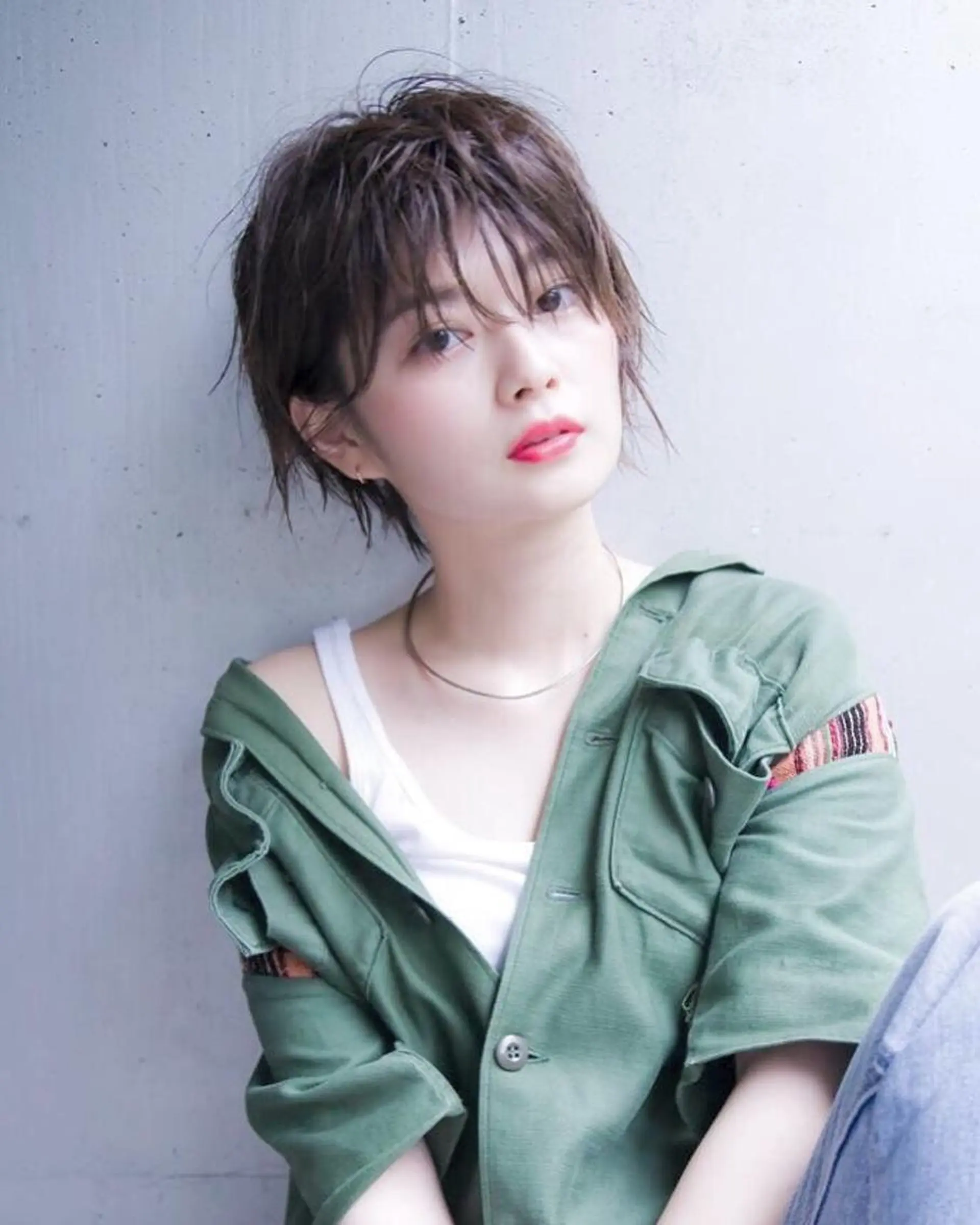 ショート カラー hao所属・西山 頌太のヘアスタイル