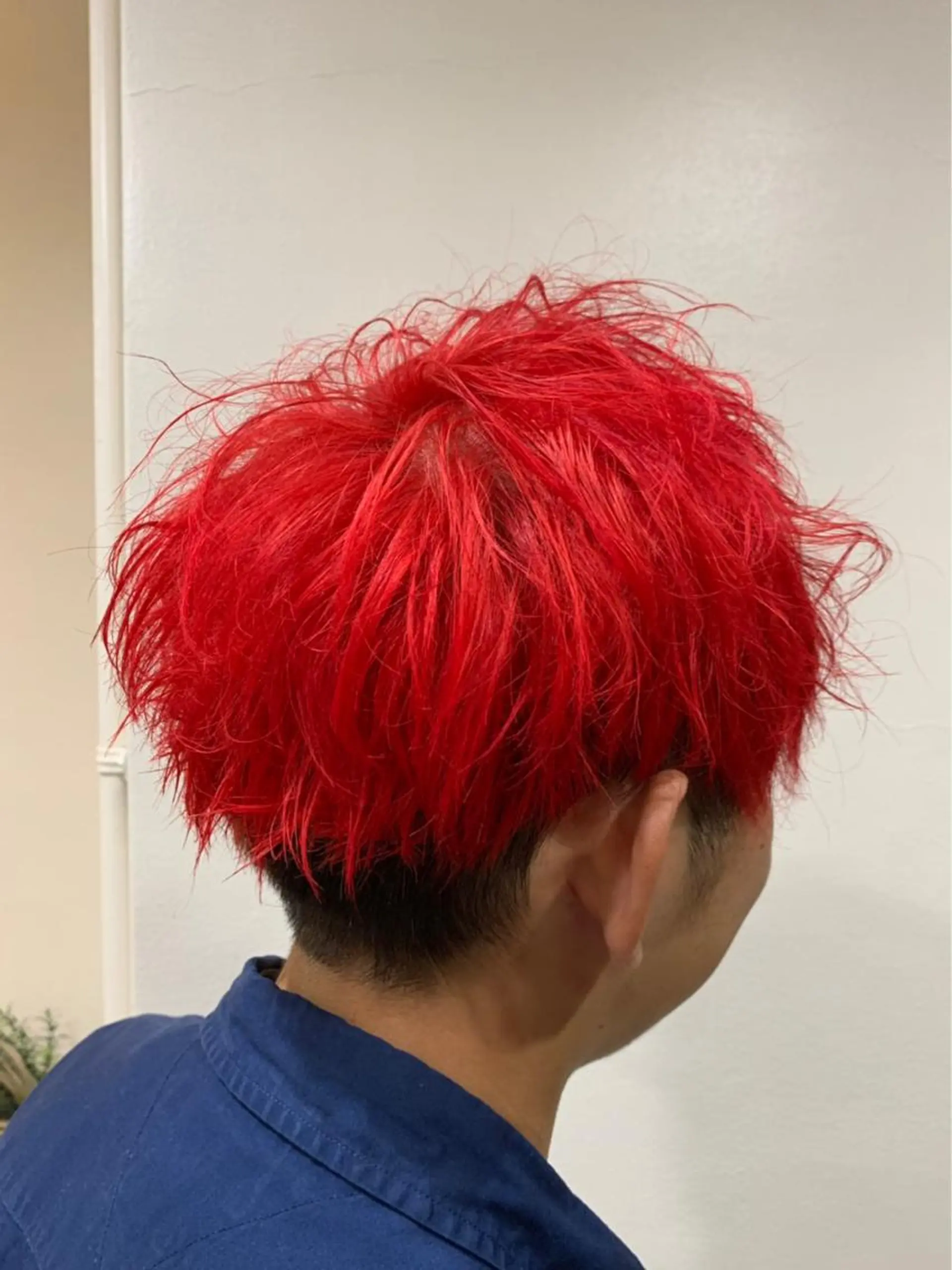 ショート ヘアカラー トリートメント ヘッドスパ ヘアセット 山口 竣也のヘアスタイル