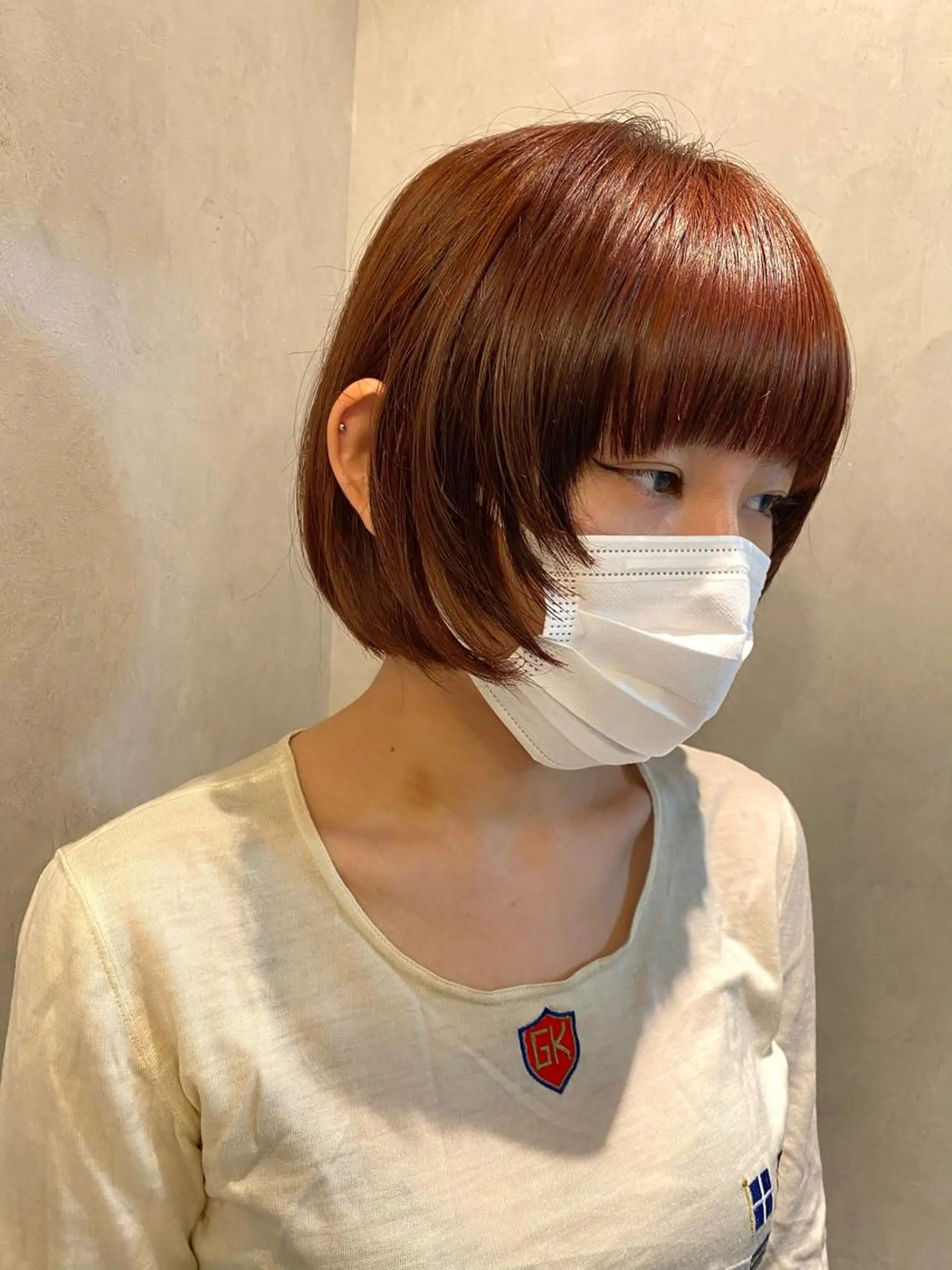 ショート カラー ヘアカラー トリートメント 🍃ショートヘア🍃 北林春樹のヘアスタイル