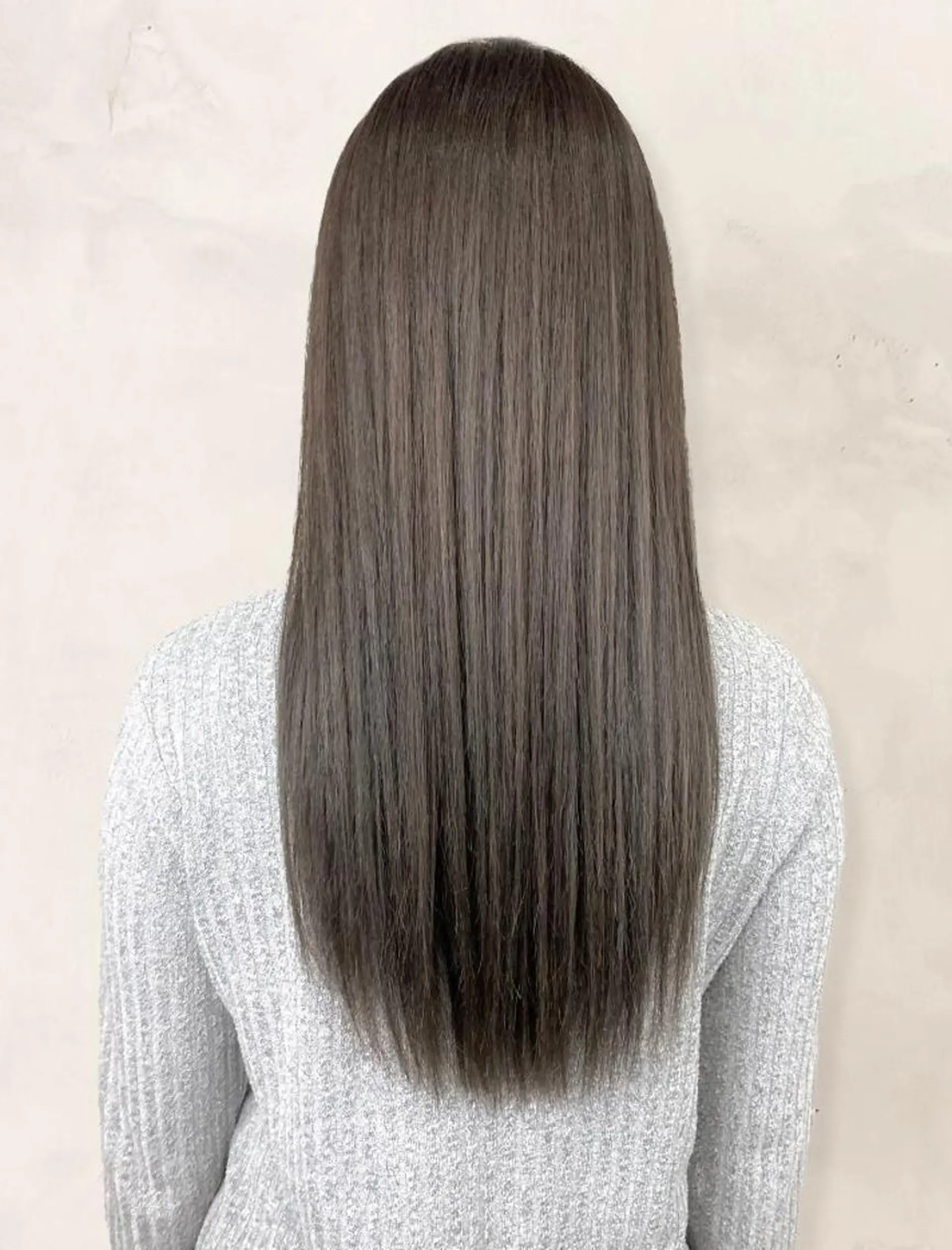 ロング カット トリートメント 縮毛矯正 髪質改善 鈴木のヘアスタイル