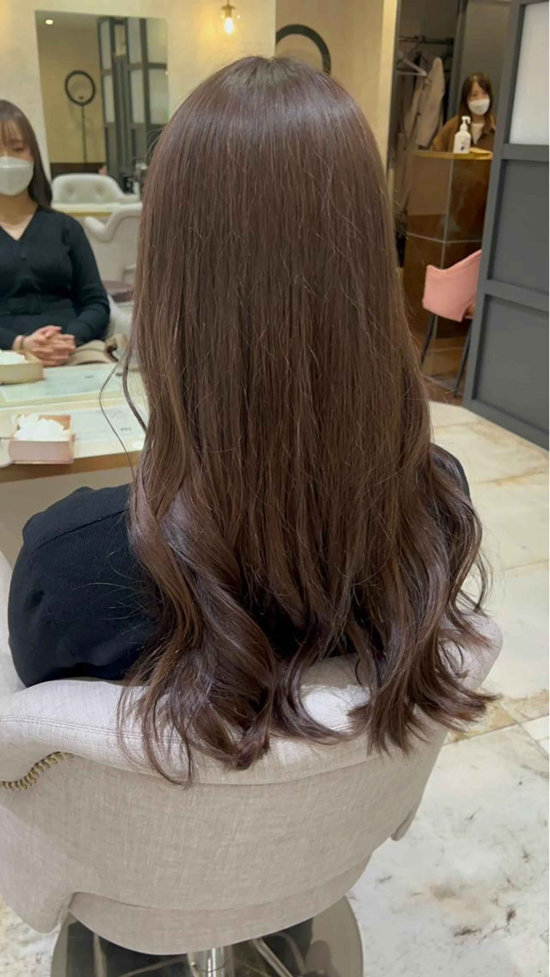 ロング カラー カット ヘアカラー トリートメント CIEL天六店 三上春のヘアスタイル