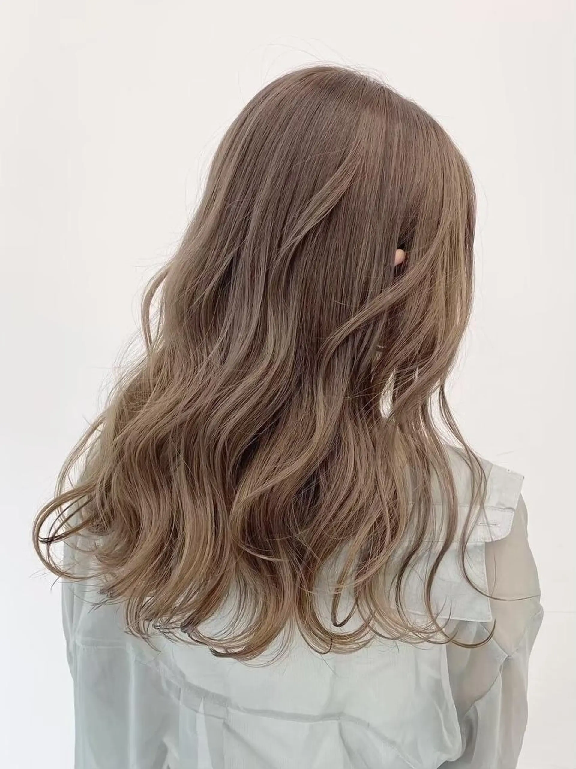 ロング 🫐ブルーラベンダー インナー🫐/MEIのヘアスタイル