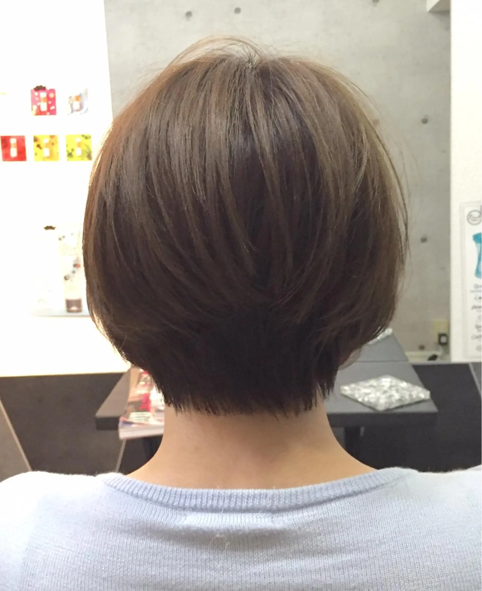 ショート カラー ショートボブ ボブ ショートヘア Maison de  Day&Night所属・統括ディレクター kuriのヘアスタイル