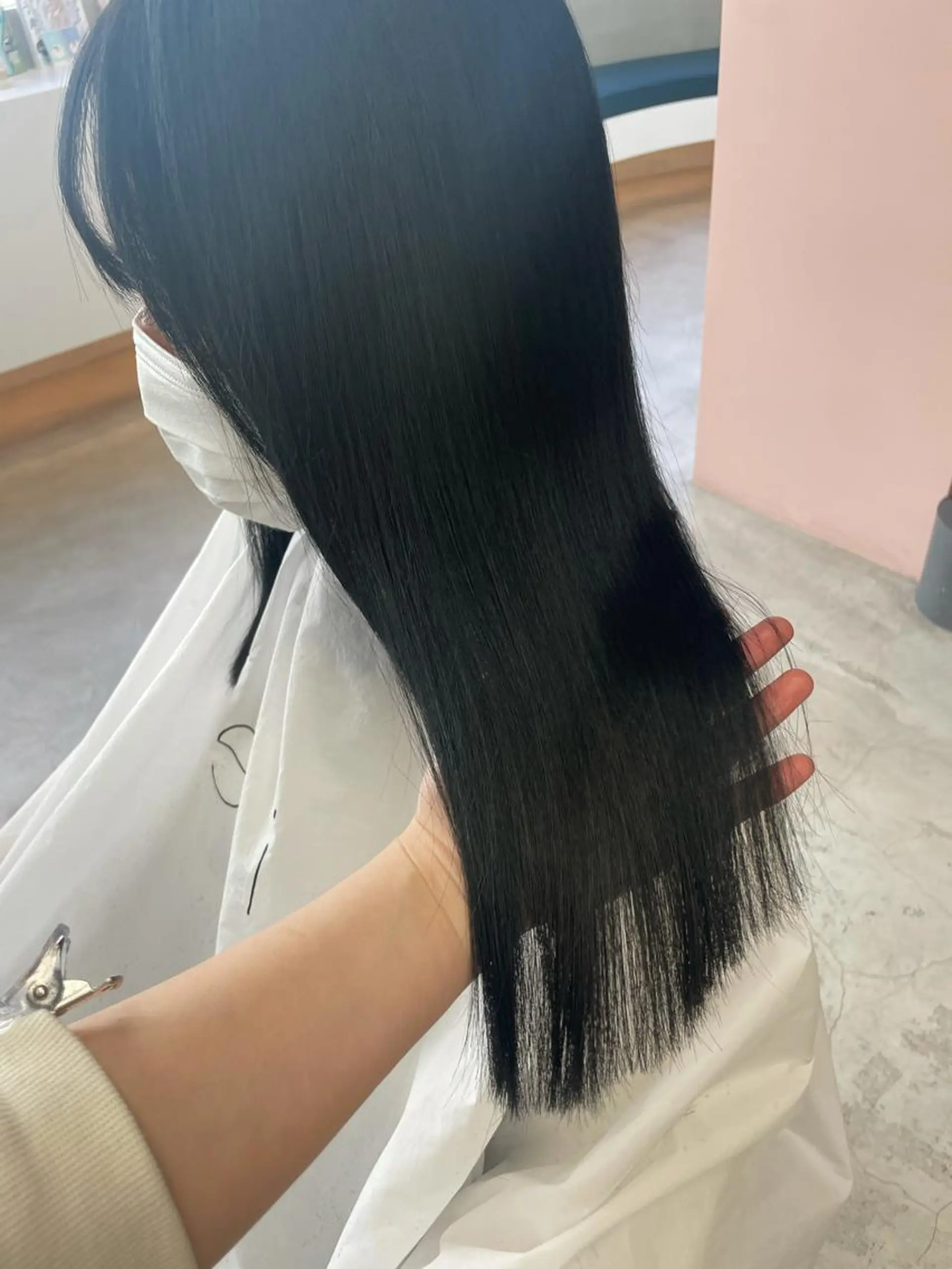 ロング 若月 あやかのヘアスタイル