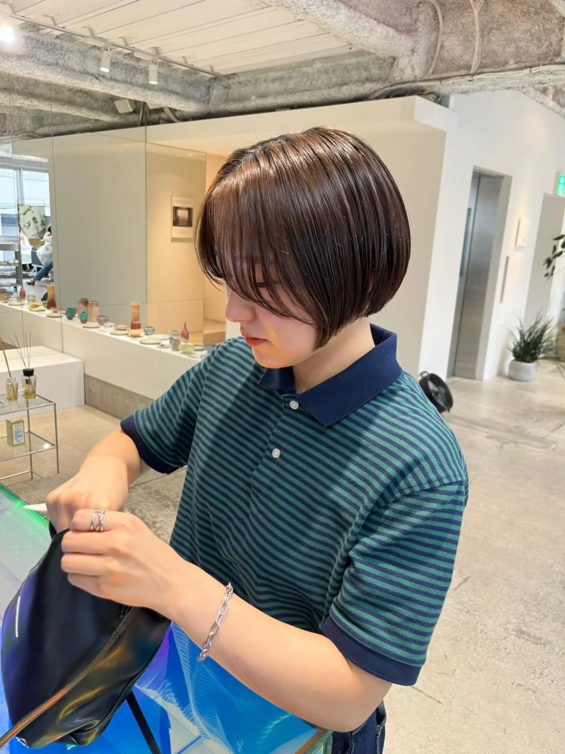 ミディアム ANY／ Nanaのヘアスタイル