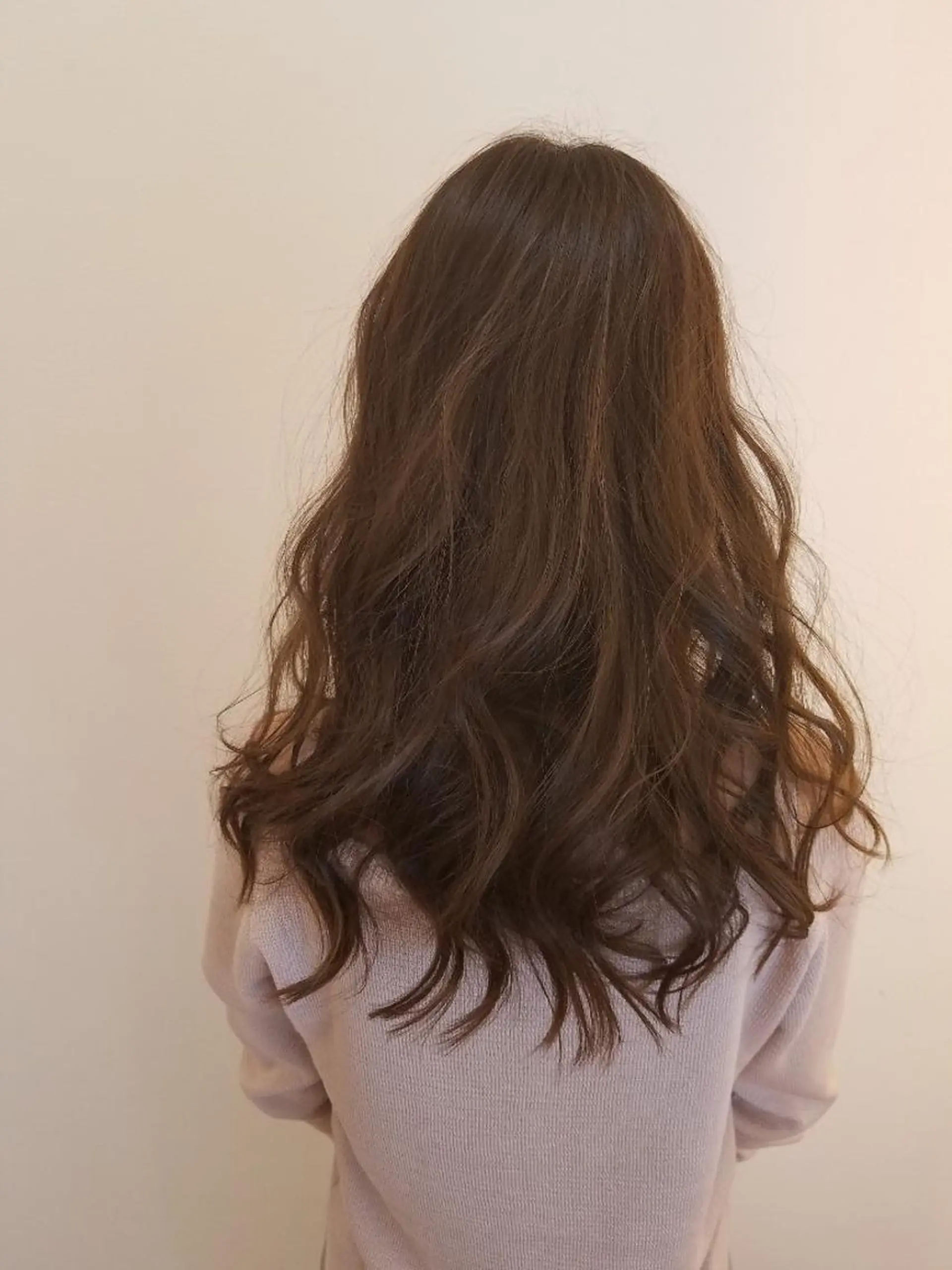 ロング カラー パーマ ロング 髪質改善/ハイライト 小林秀樹のヘアスタイル