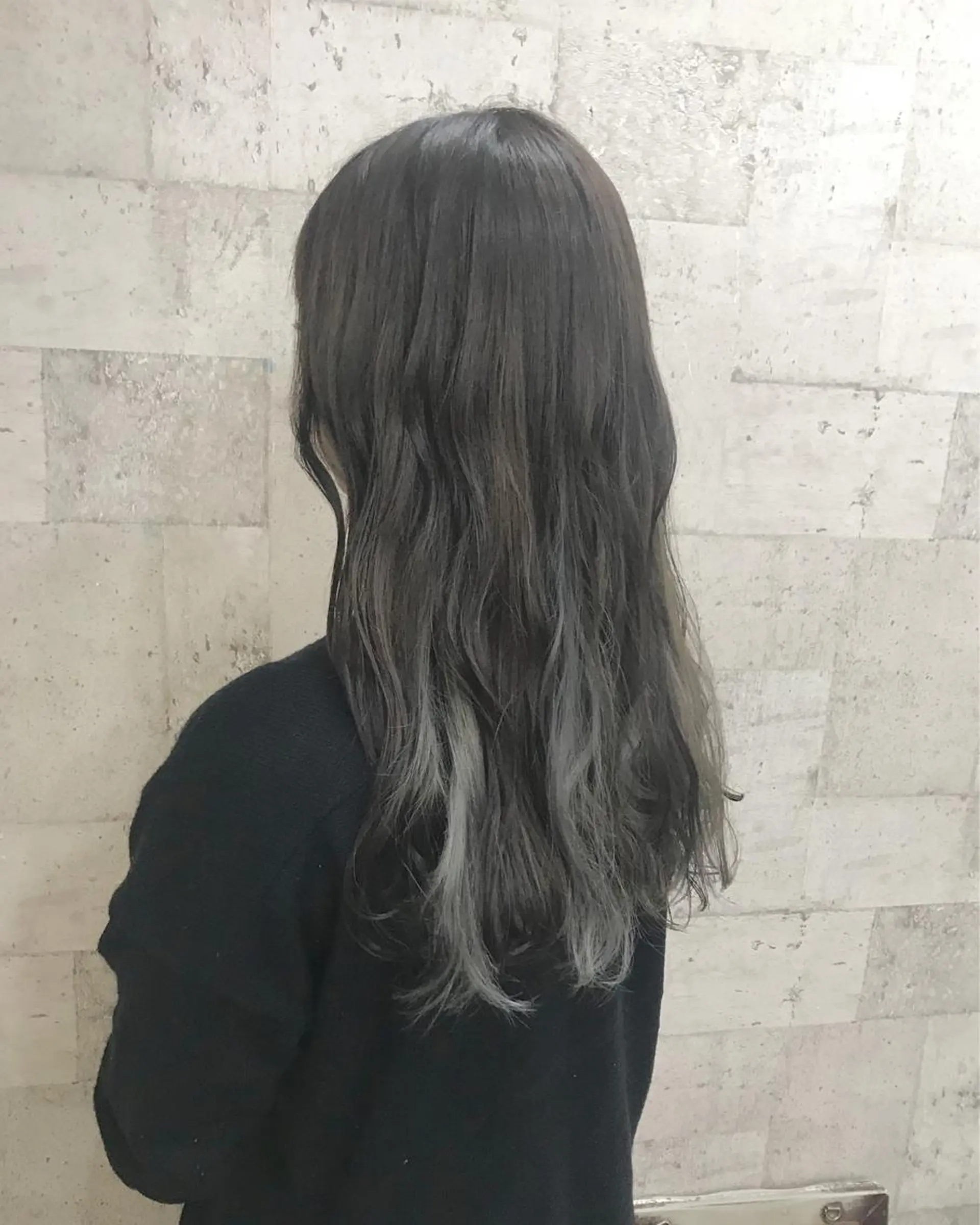 ロング カラー ブリーチ インナーカラー インナーカラー/天神 ブリーチ/吉田のヘアスタイル